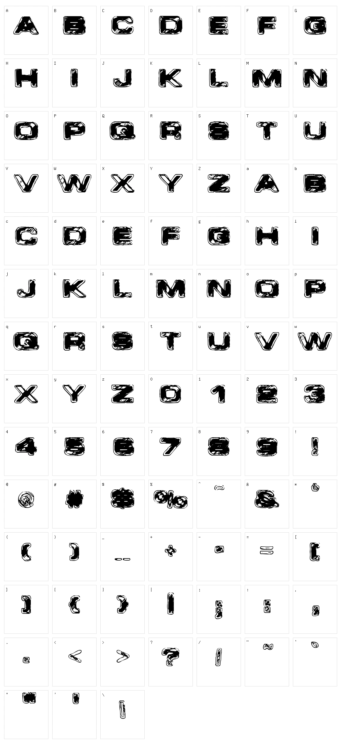 VTC Coppa Kroma Character Set