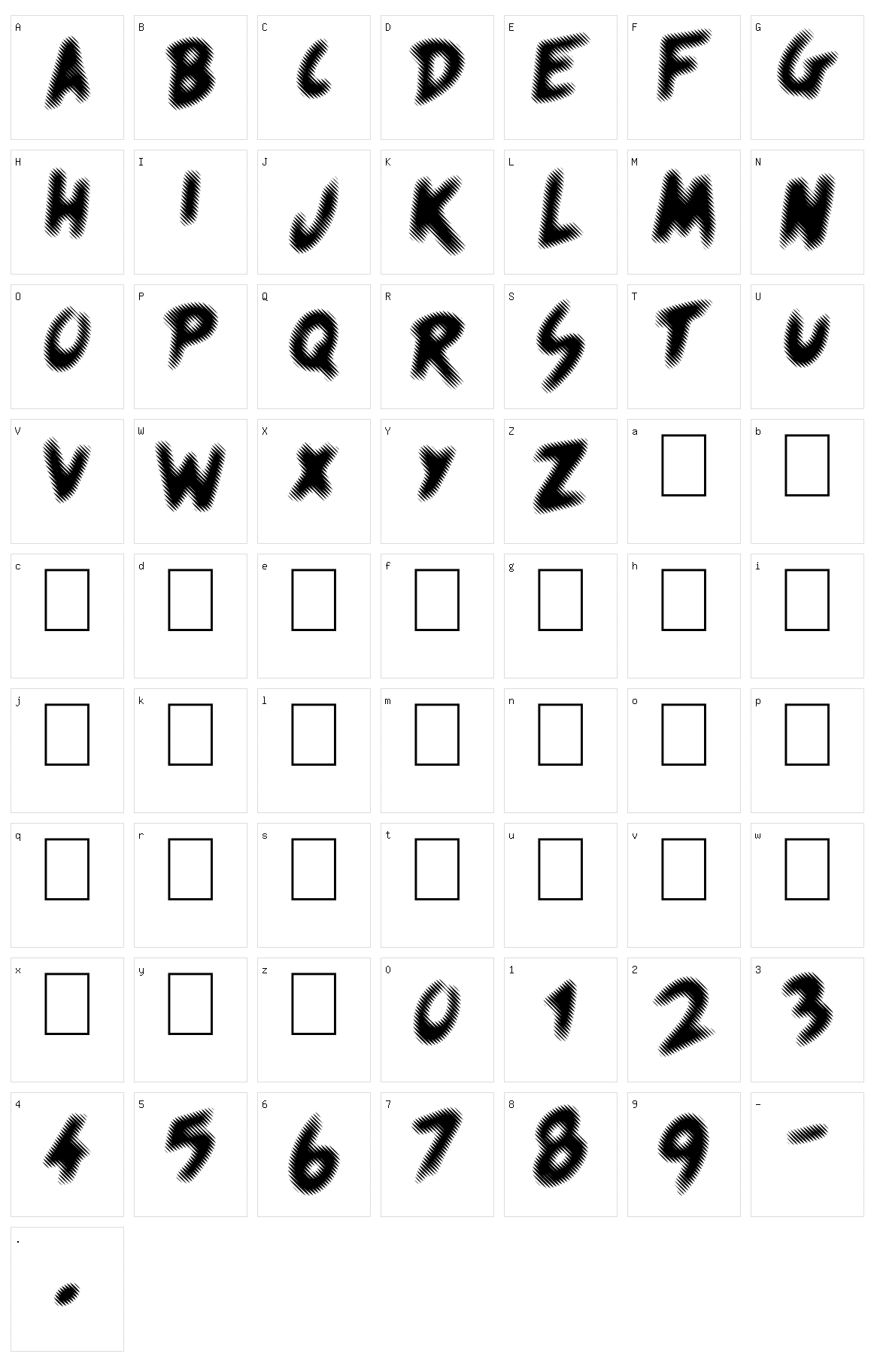 Quicksands Character Set