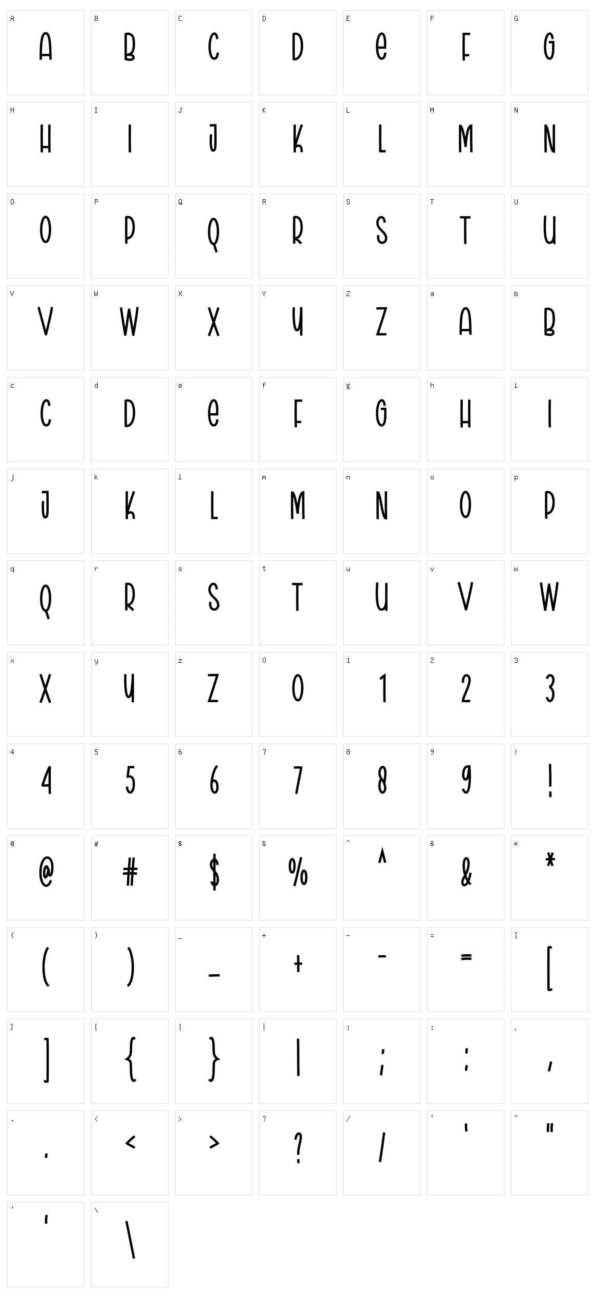 Writing Book Character Set