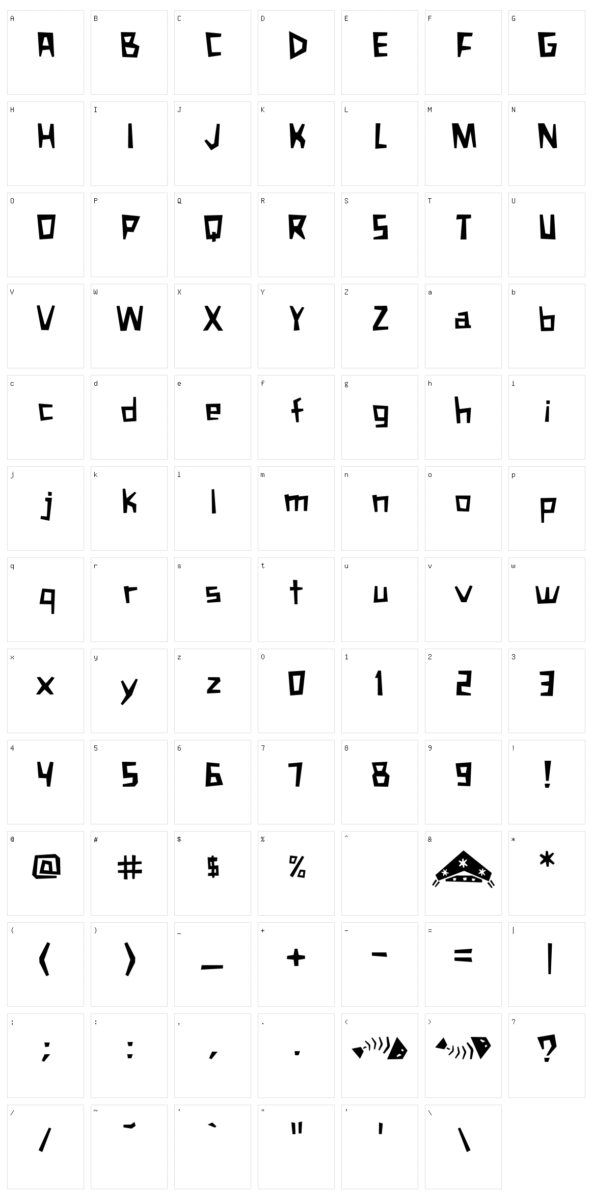Xilosa Character Set