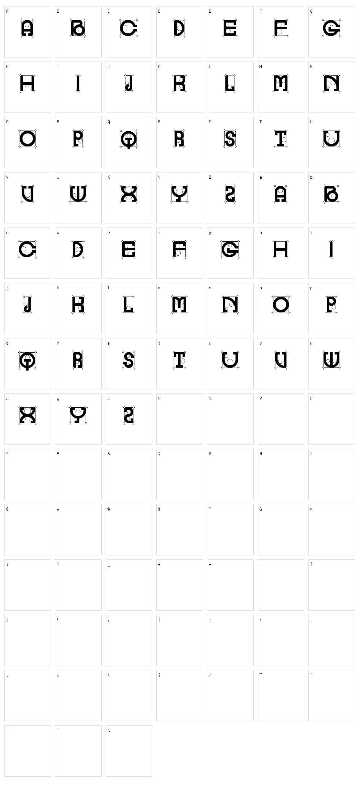 Untitled Character Set