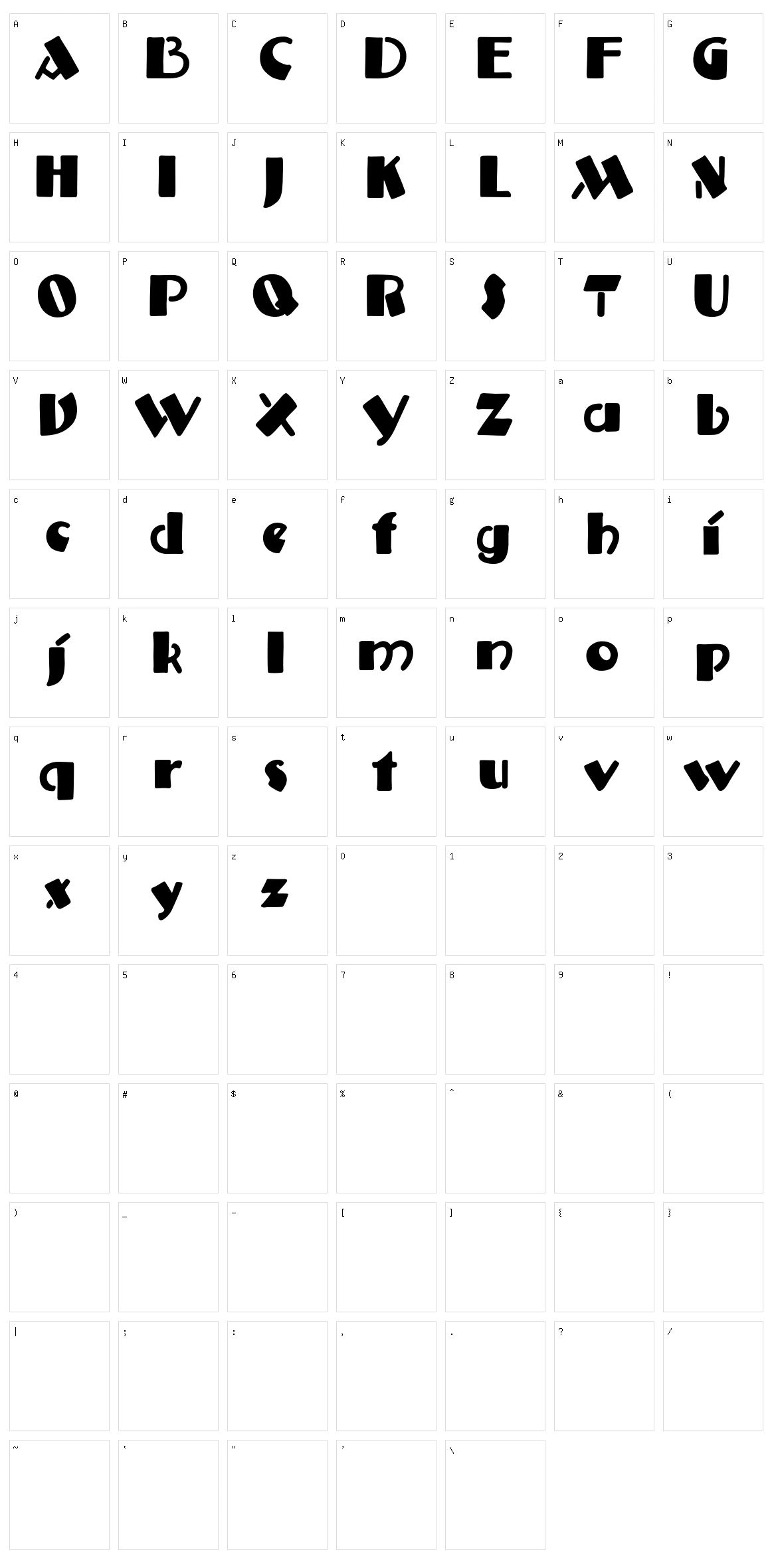Anatole France Character Set