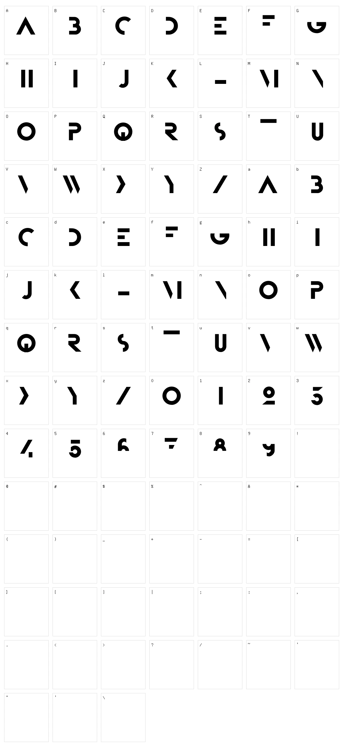Bifur Fondation + Overlay Character Set
