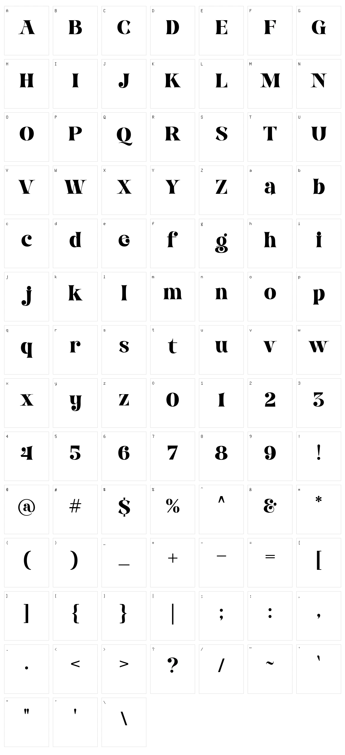 Break Love Character Set