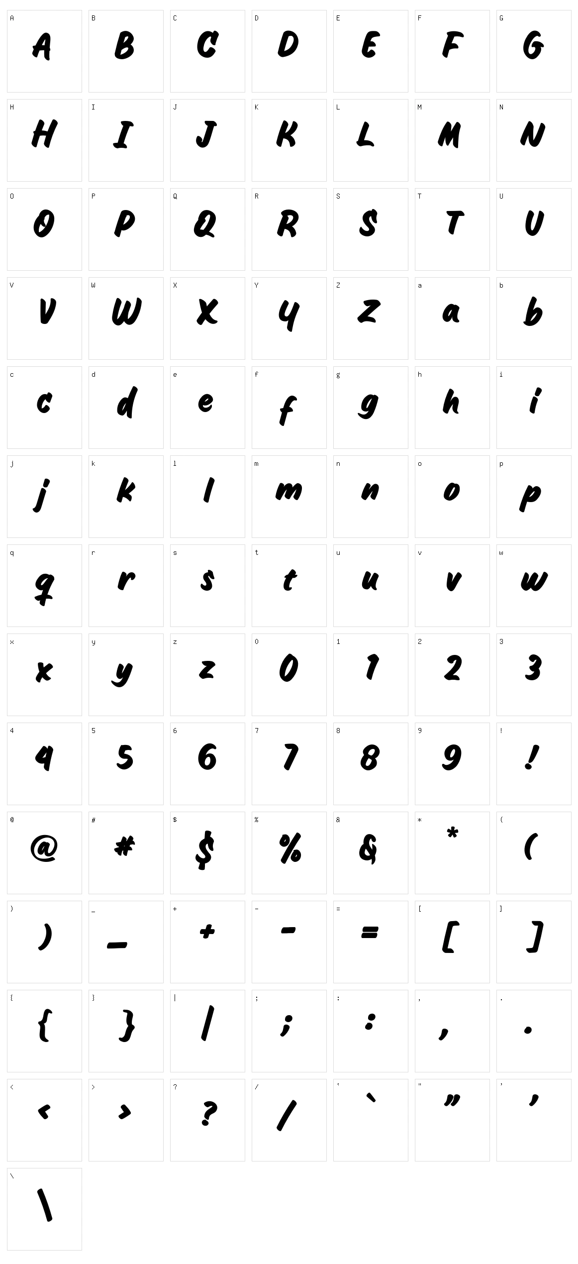 Vlogger Character Set