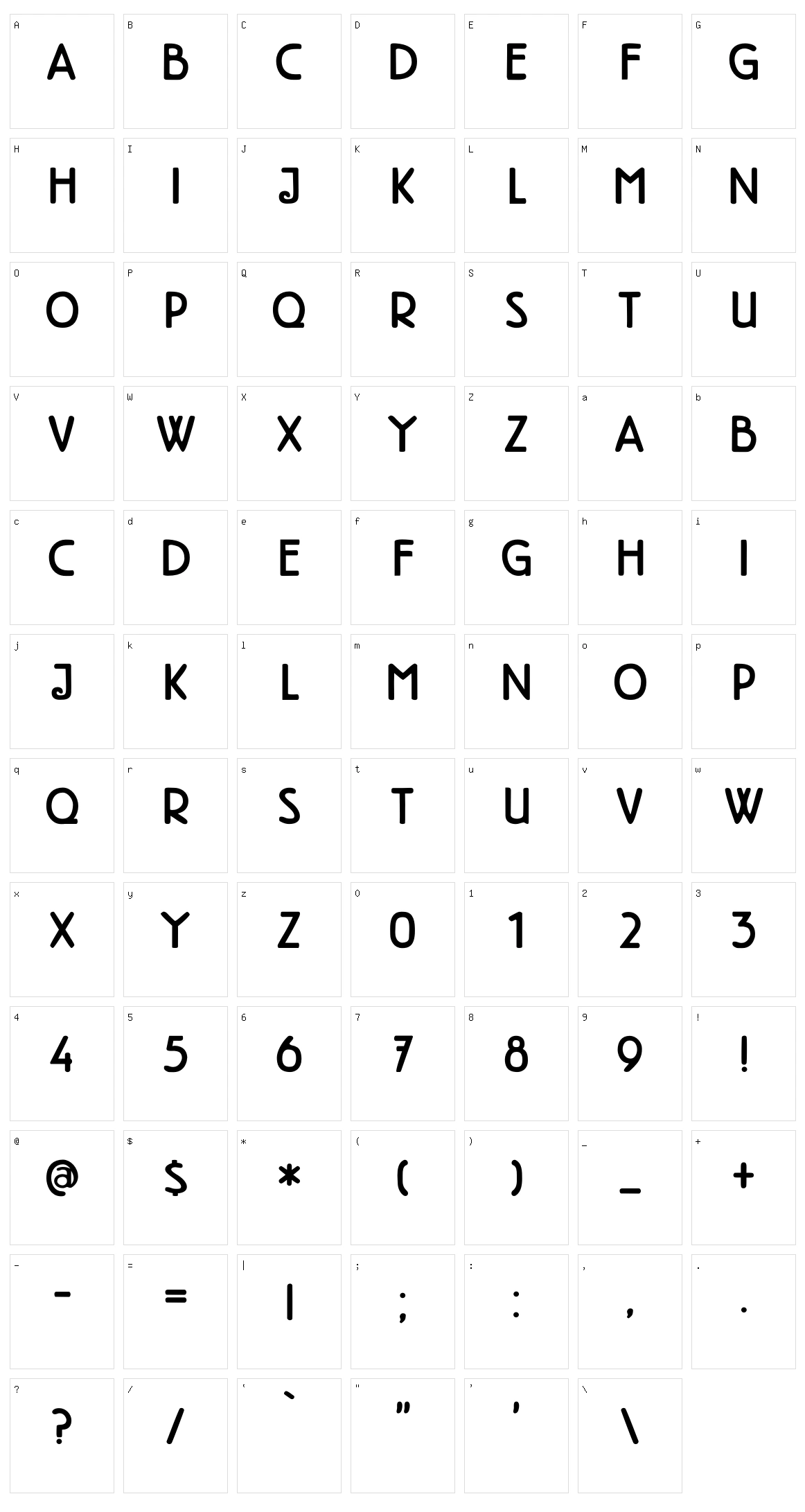 DK High Tea Character Set