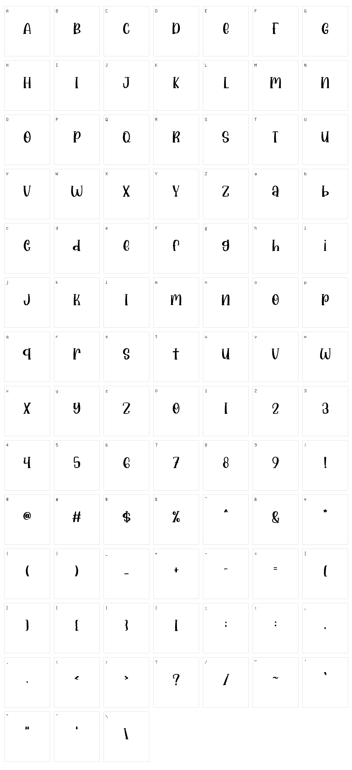 Spooky Party Character Set