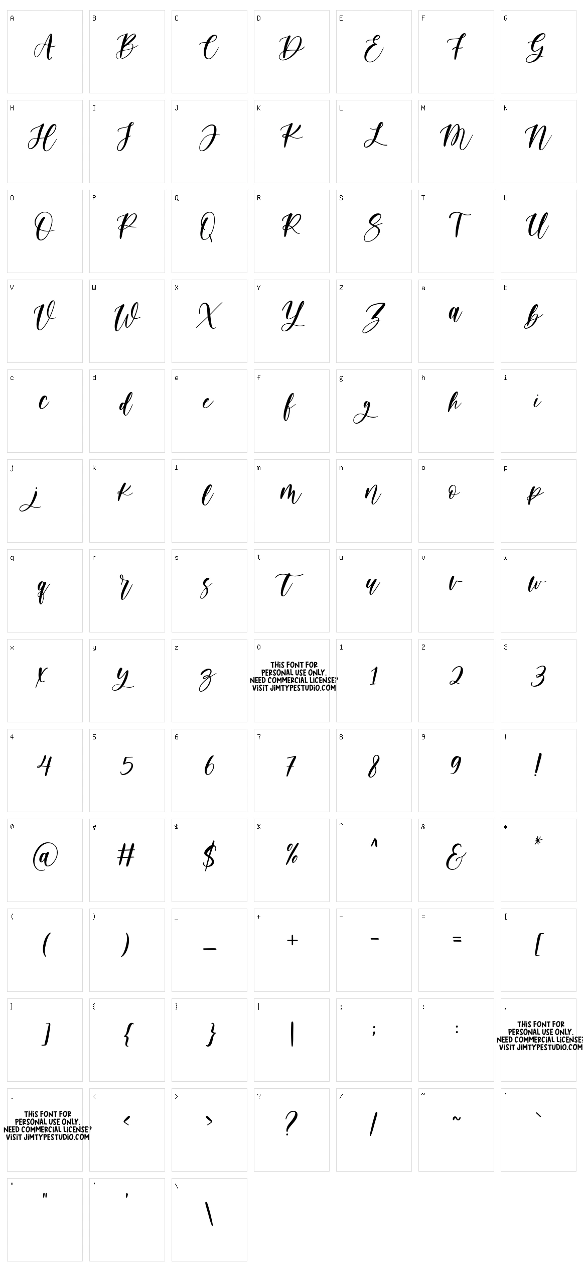 Apricot Farmhouse Character Set