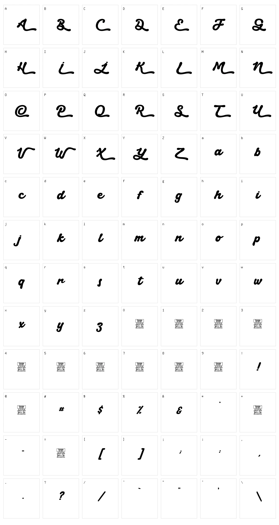 Heroik Character Set