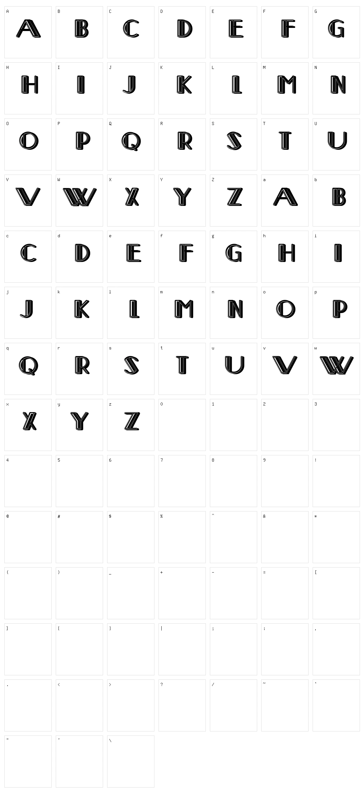 Heuochs Character Set
