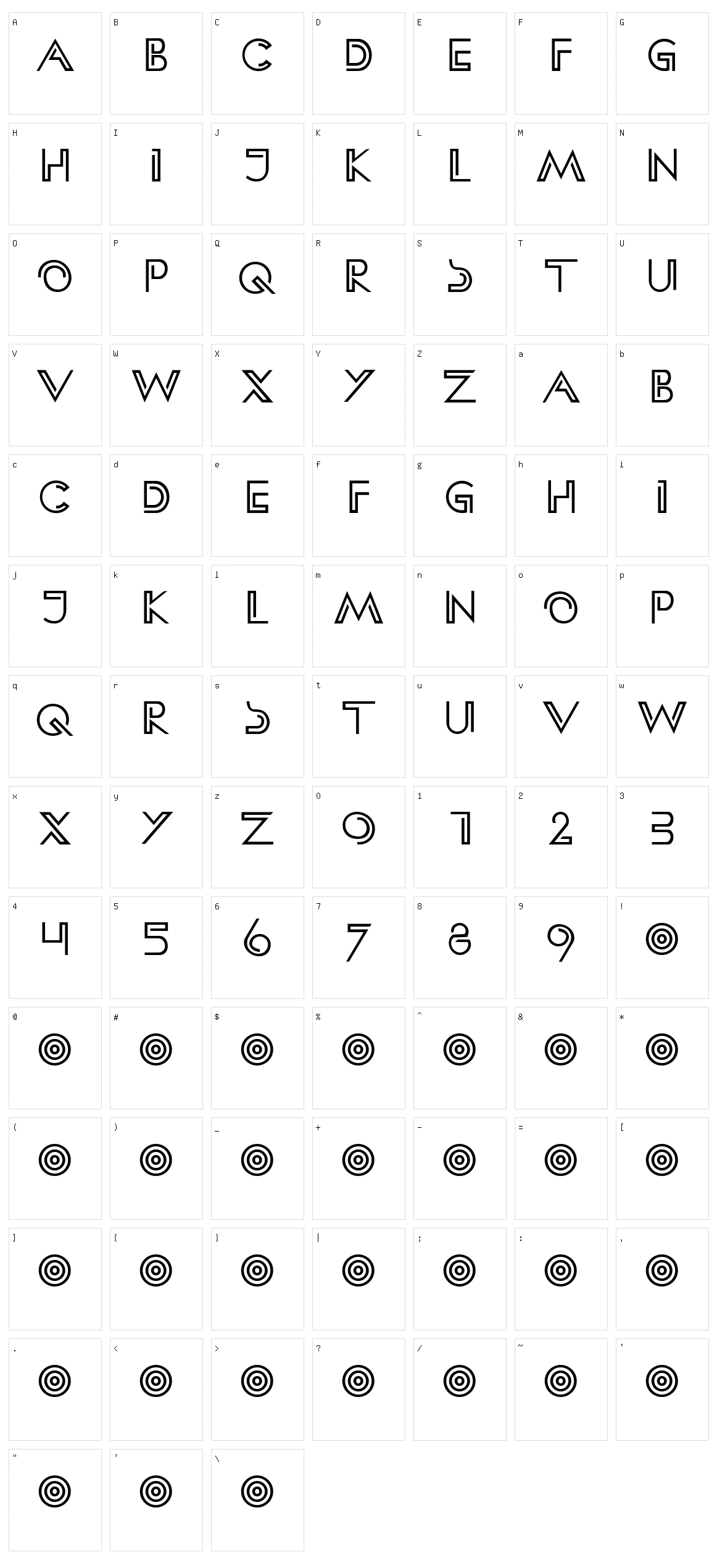 HFF Clip Hanger Character Set