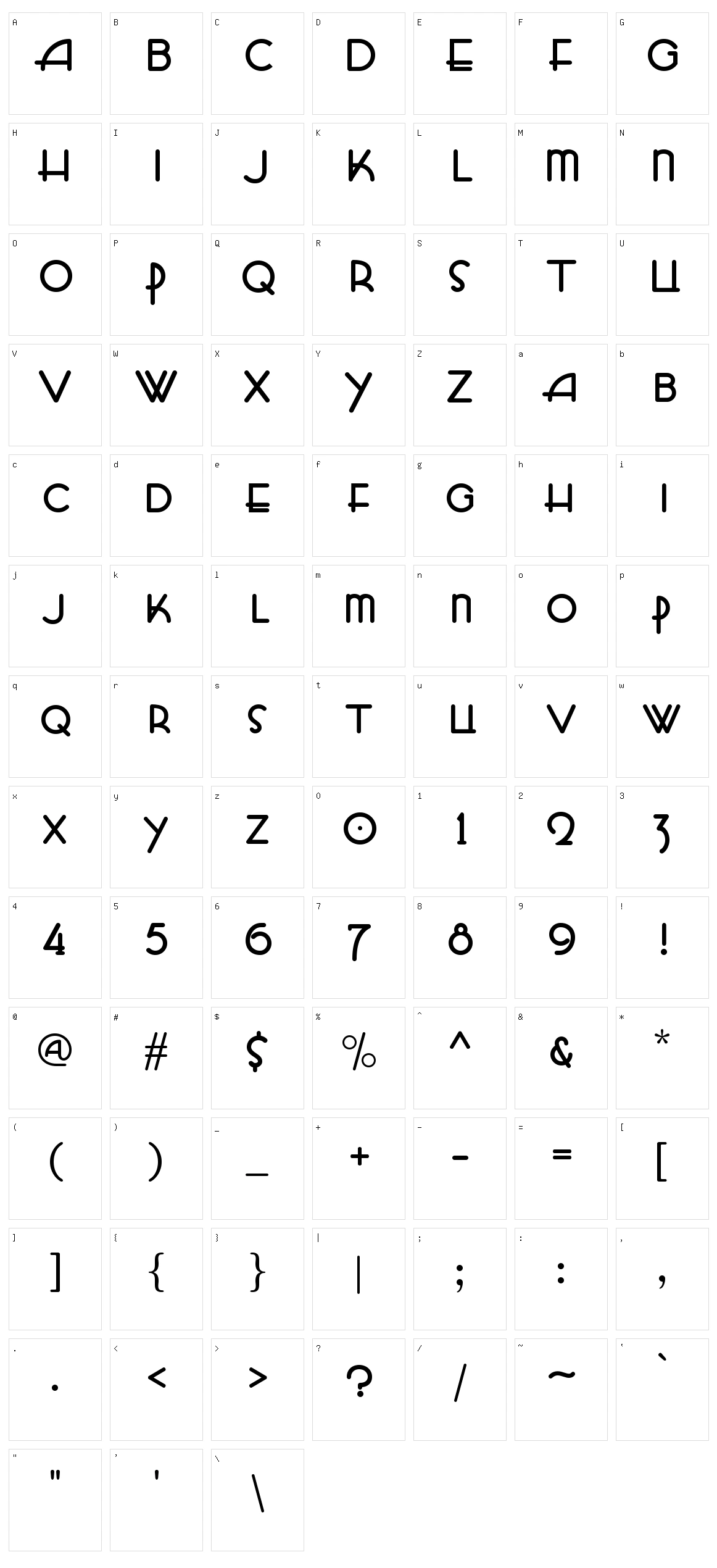 HFF Zeldom Zen Character Set
