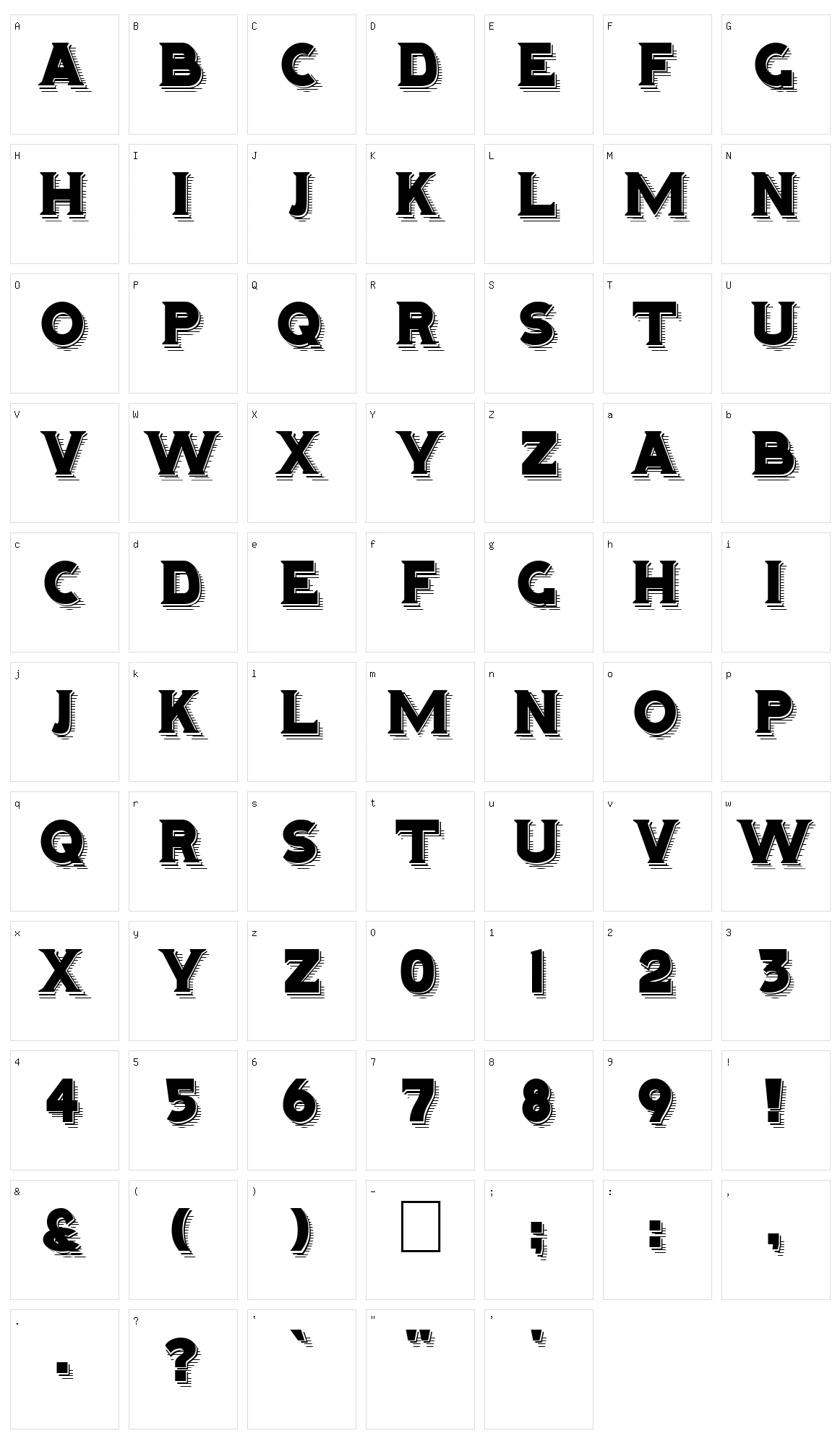 Hominis Character Set