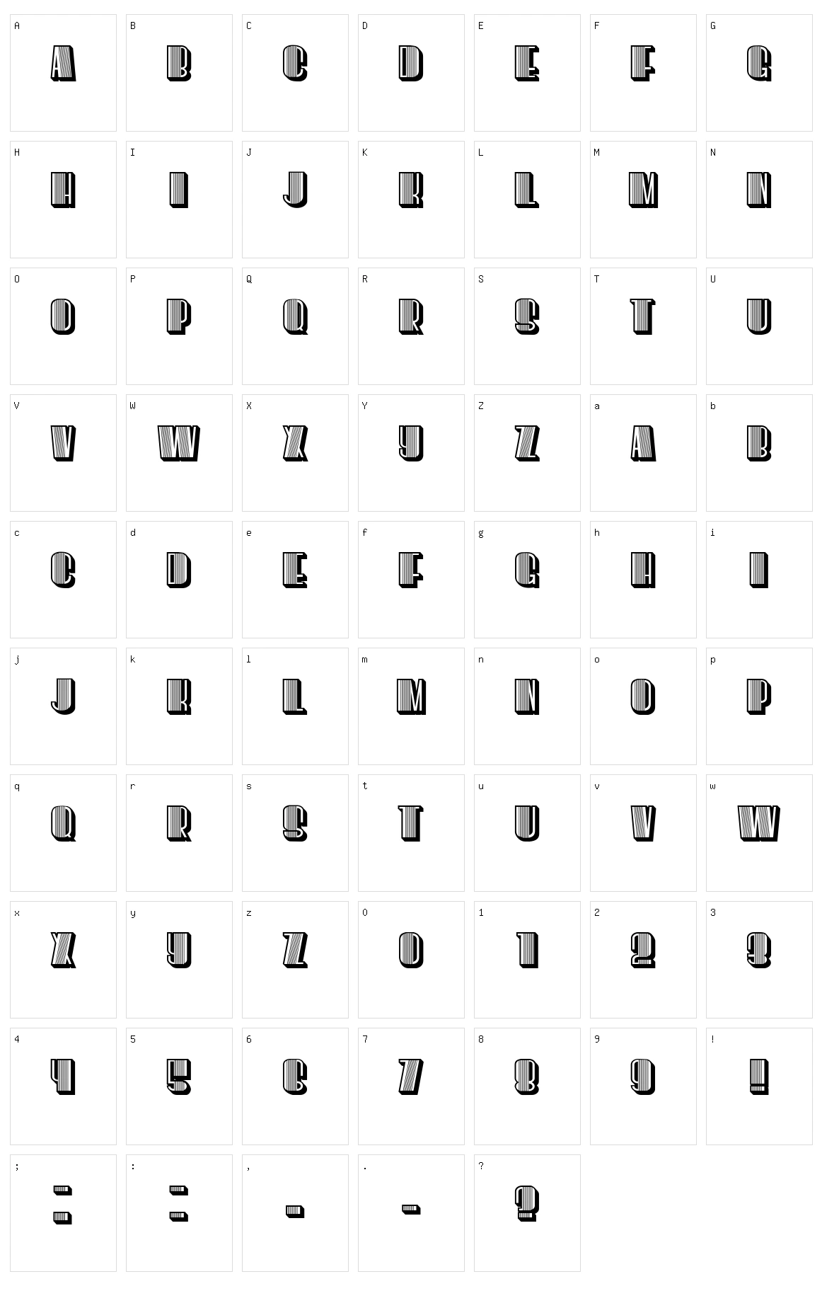 However Character Set