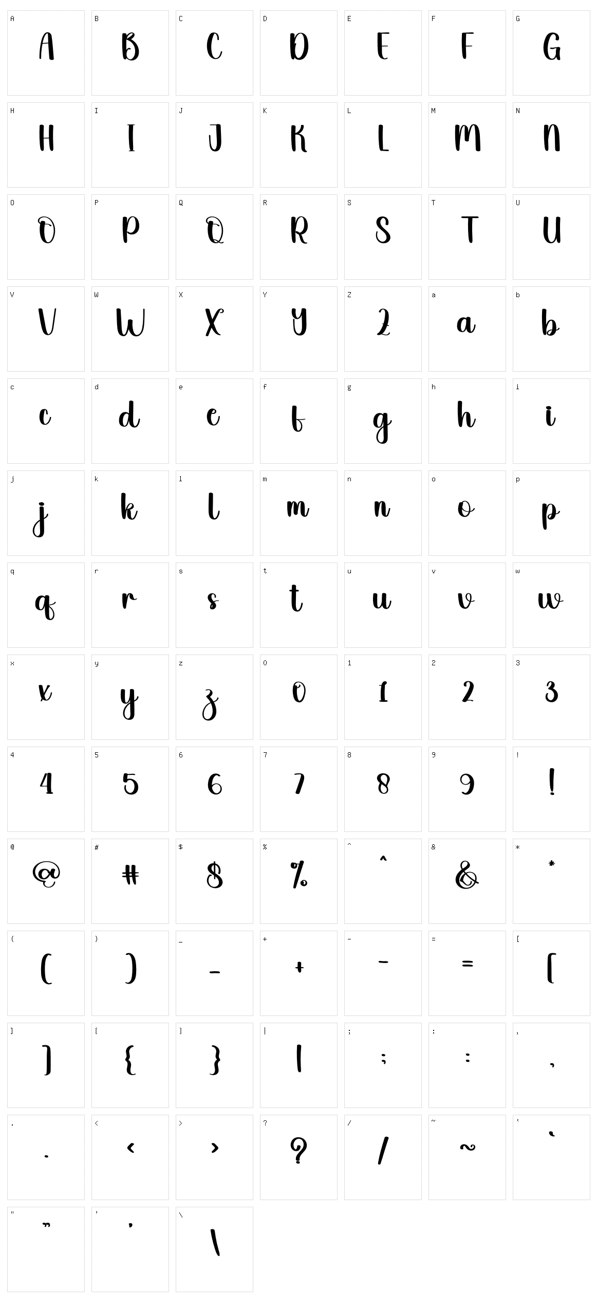 Volleyball Character Set