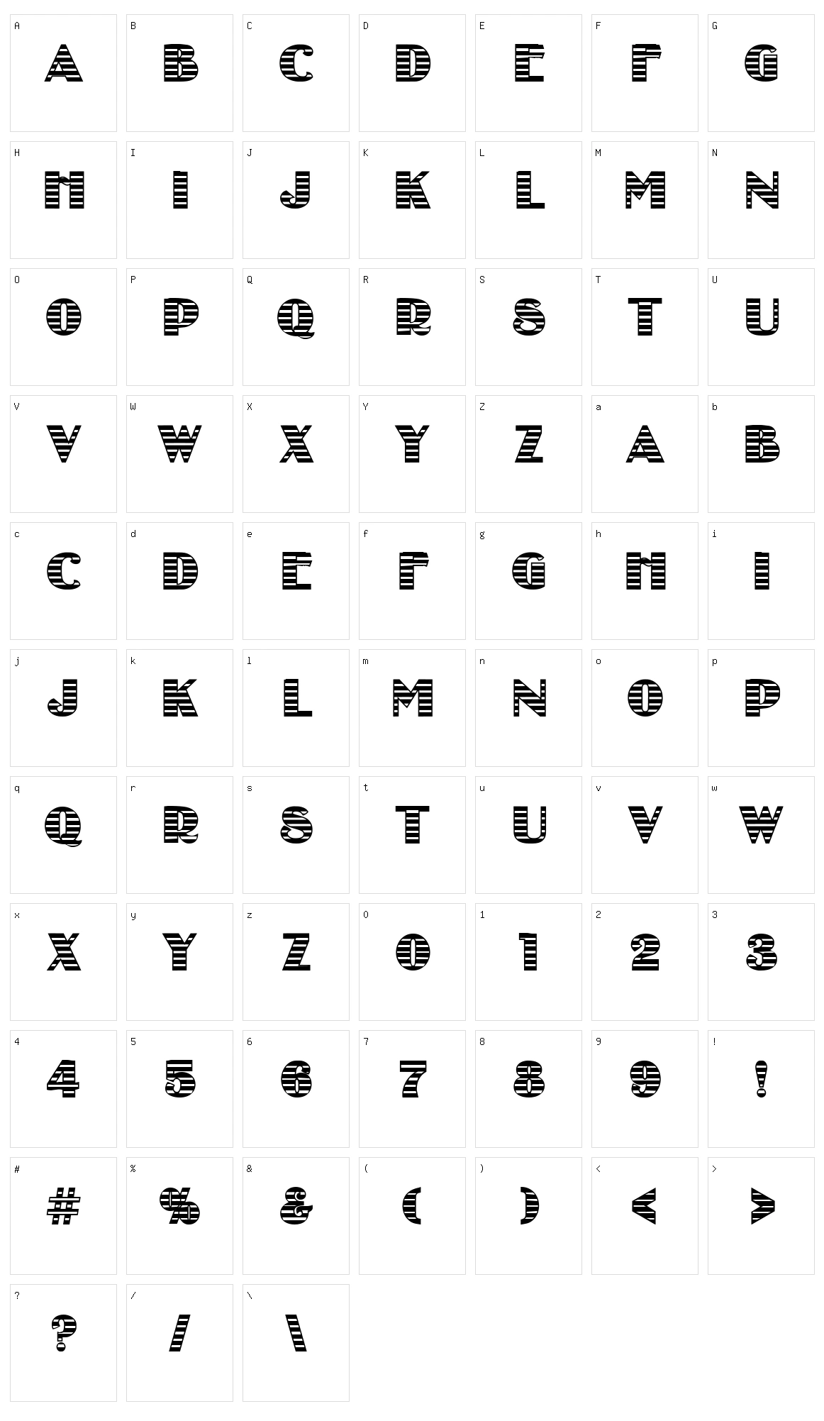 Kurtis Blow Character Set