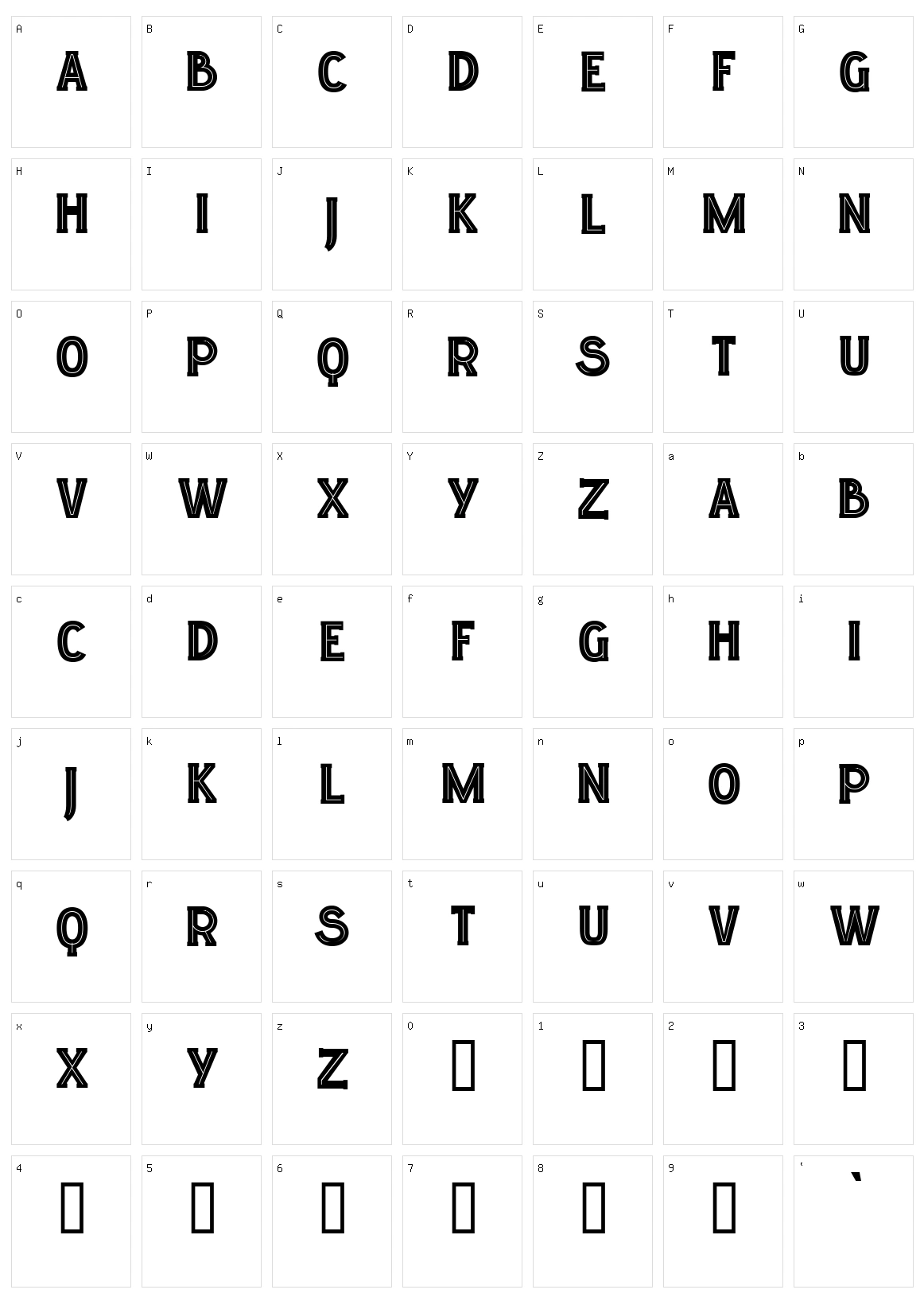 Lgf Elucidar Titulares Character Set