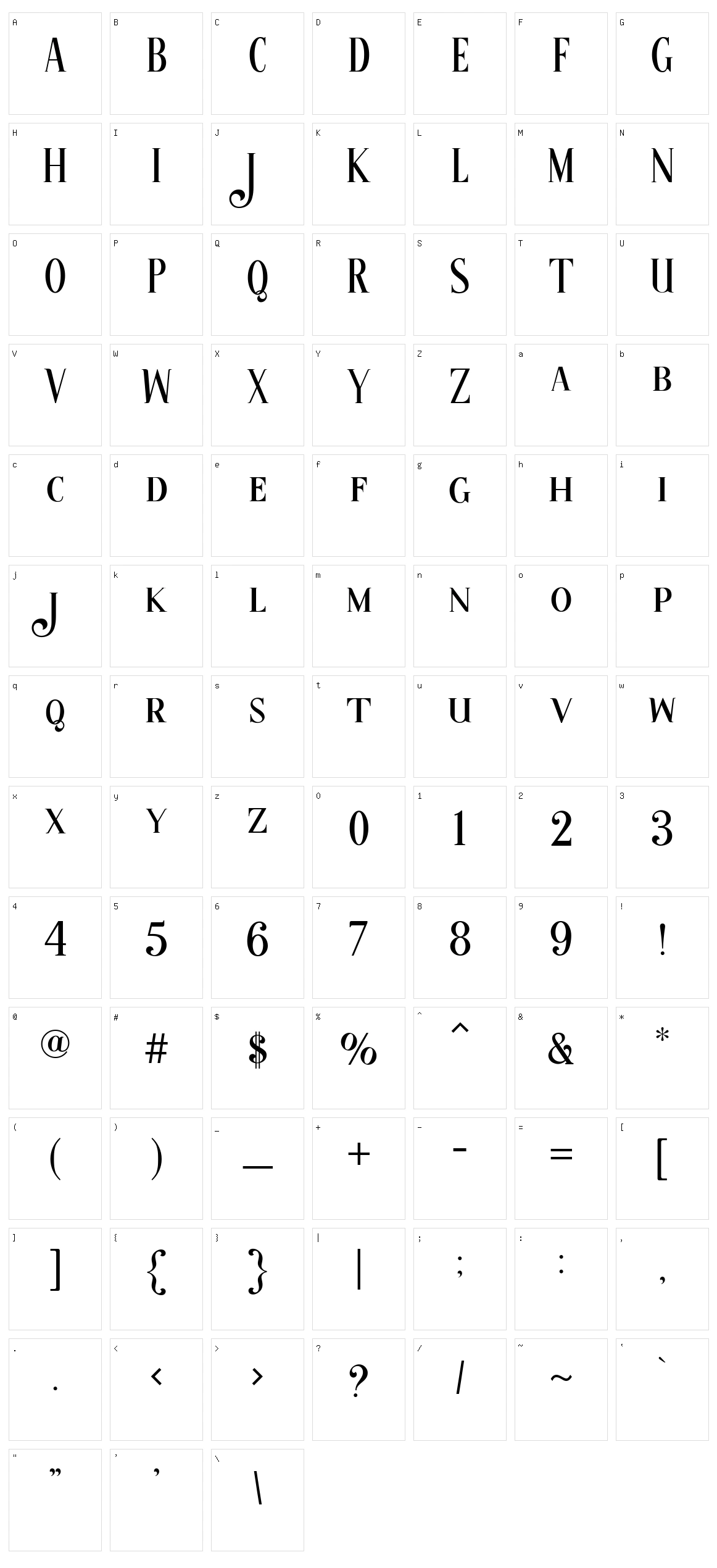 Magic Sparkle Character Set