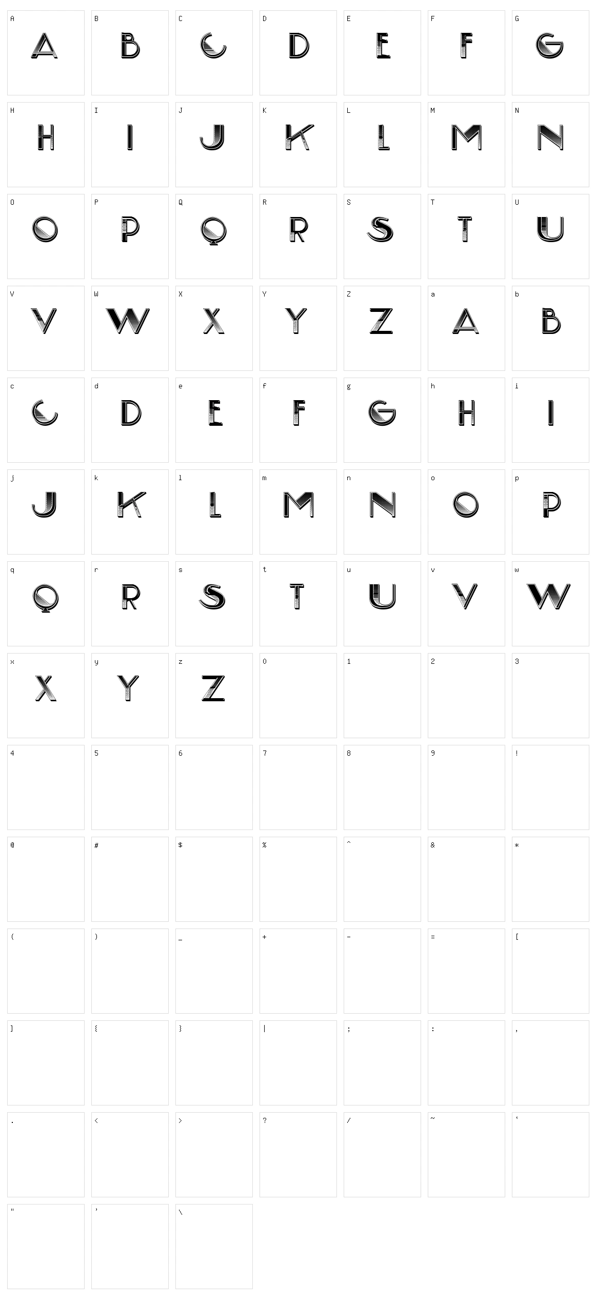 Meaningfulnifico Character Set