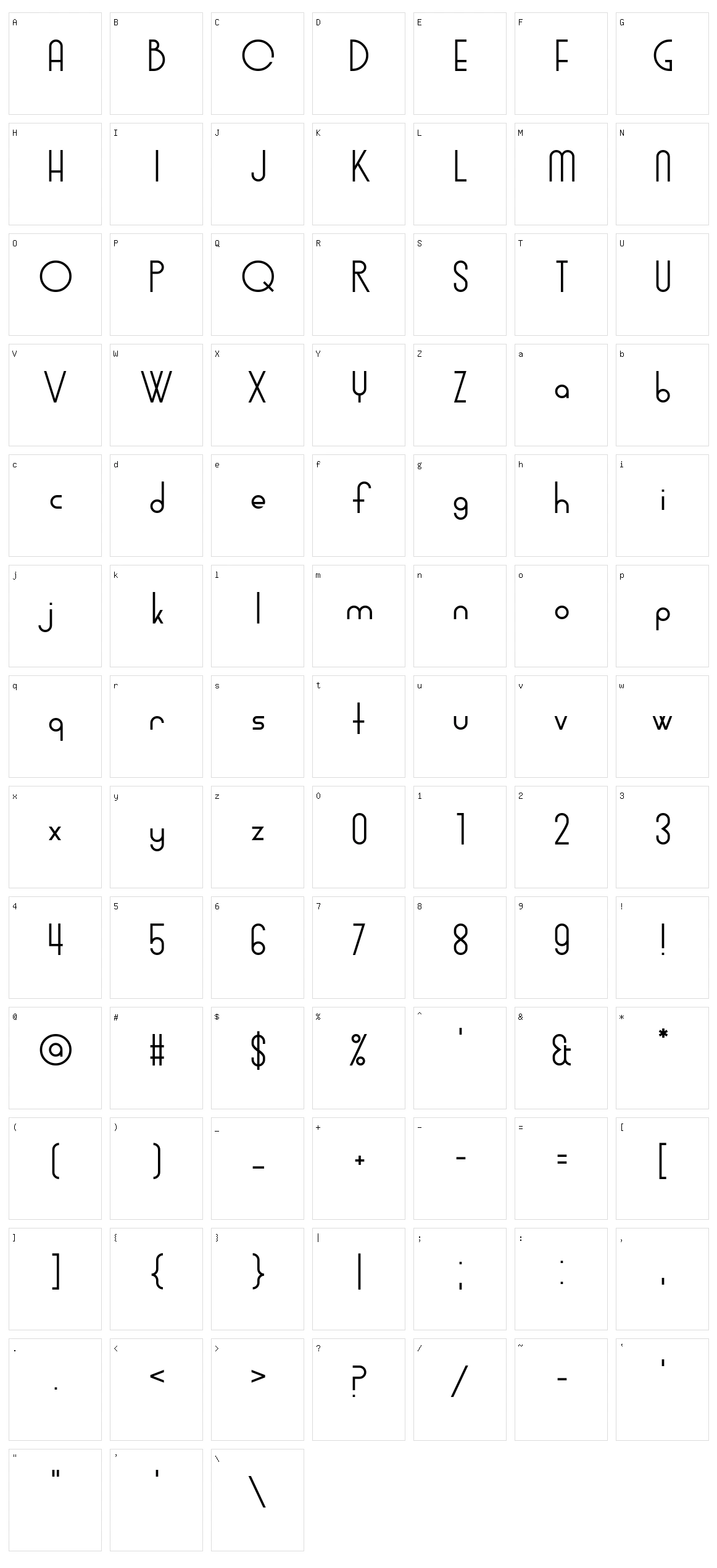 Midnight Champion Character Set