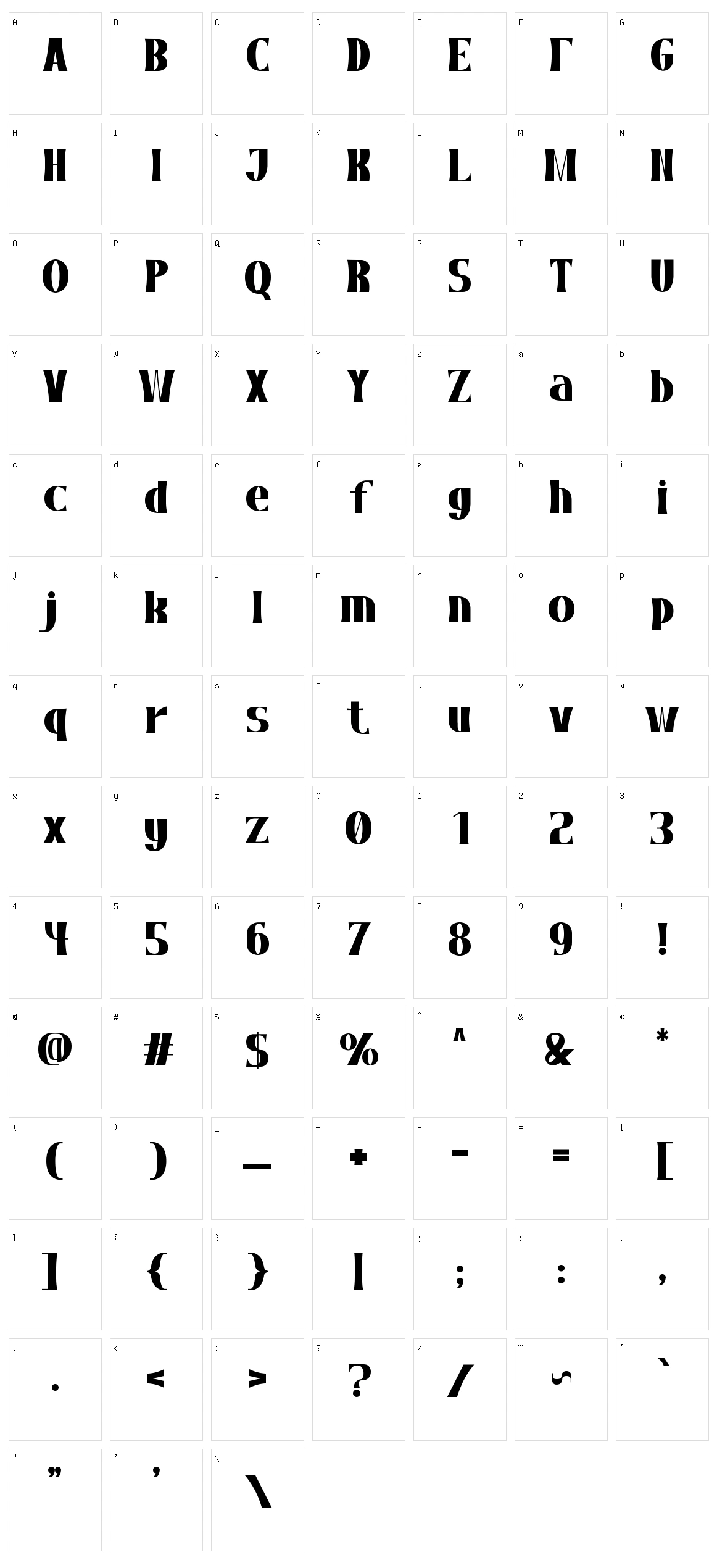 Moneywise Character Set