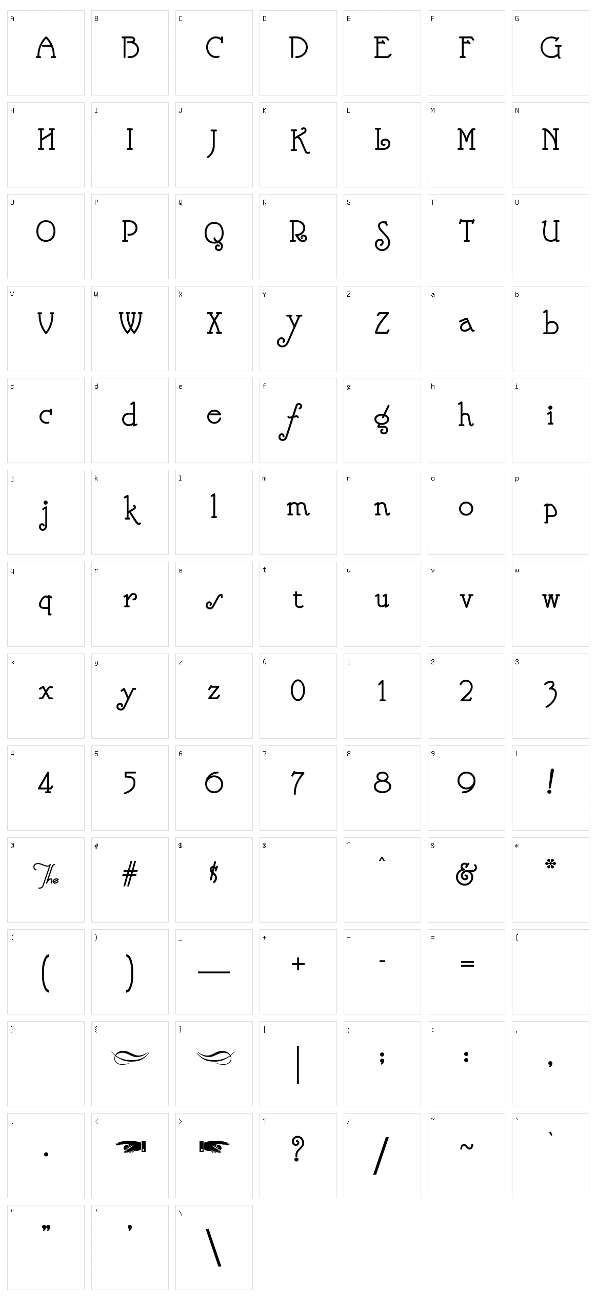 Nickelodeon Character Set