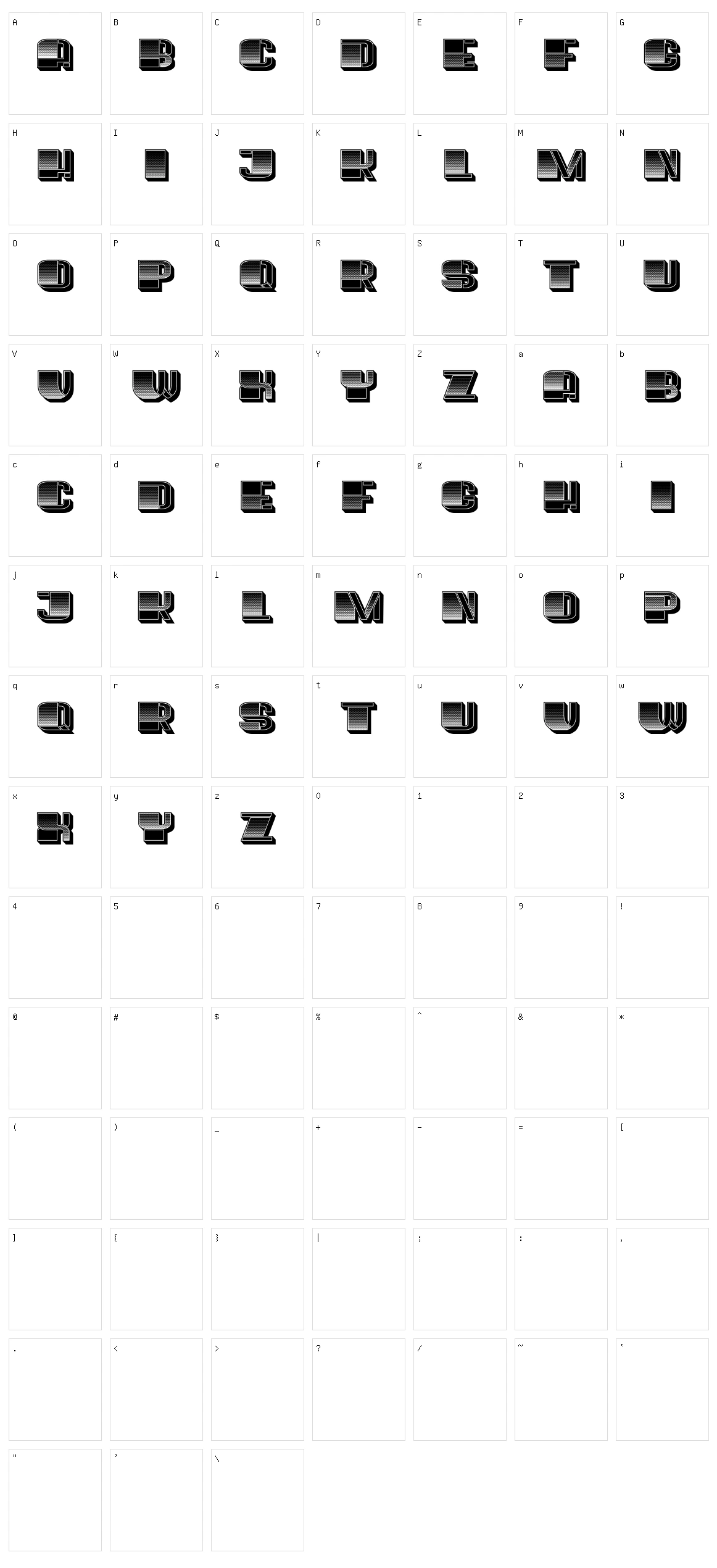 Puppet Character Set