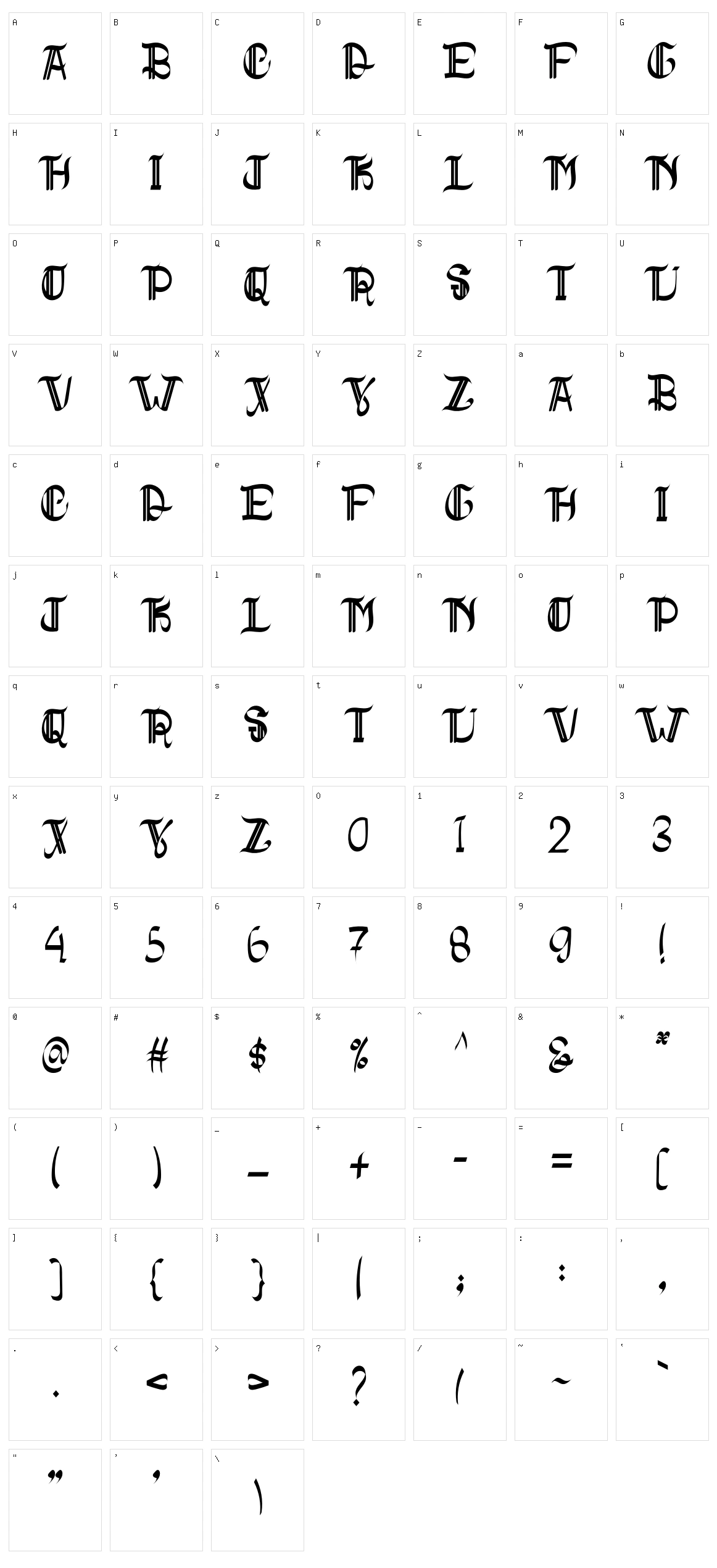 Purple Love Character Set