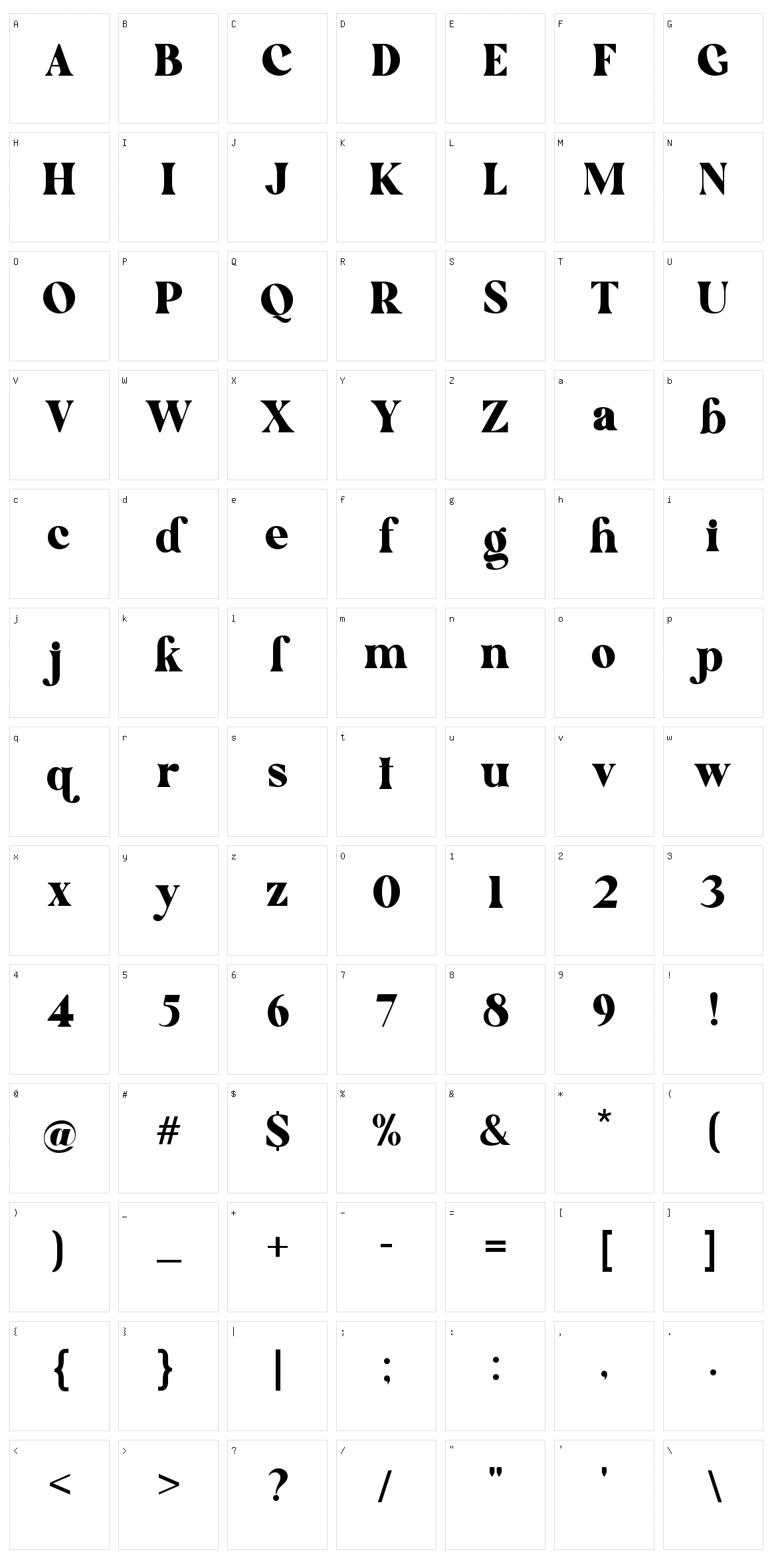 Quick Peachy Character Set