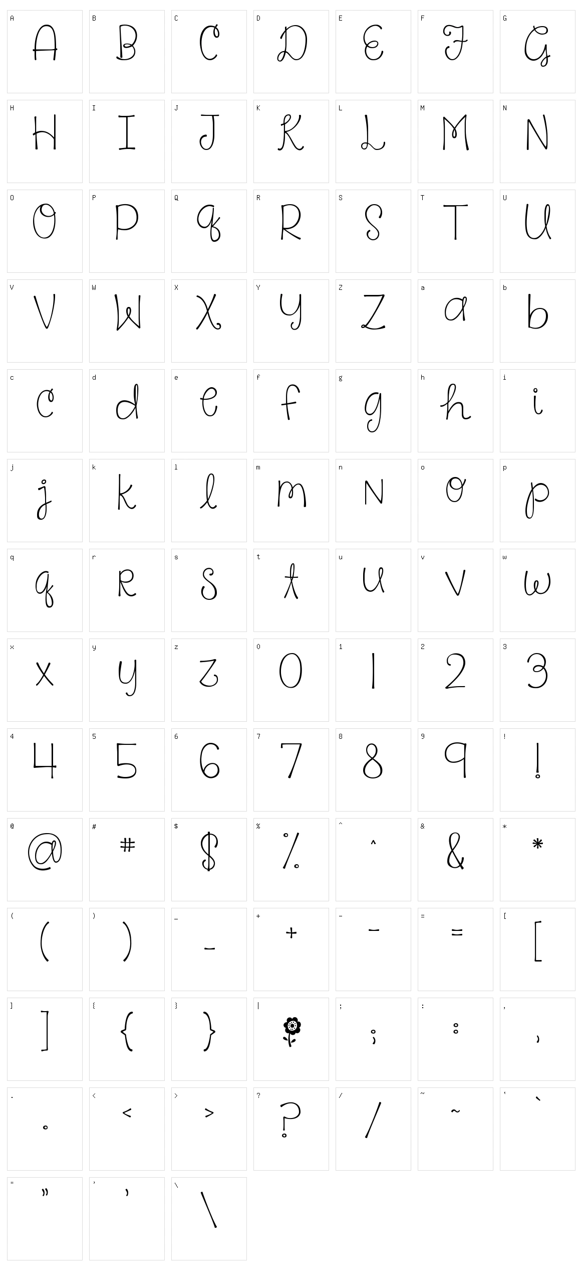 KG Say Something Character Set