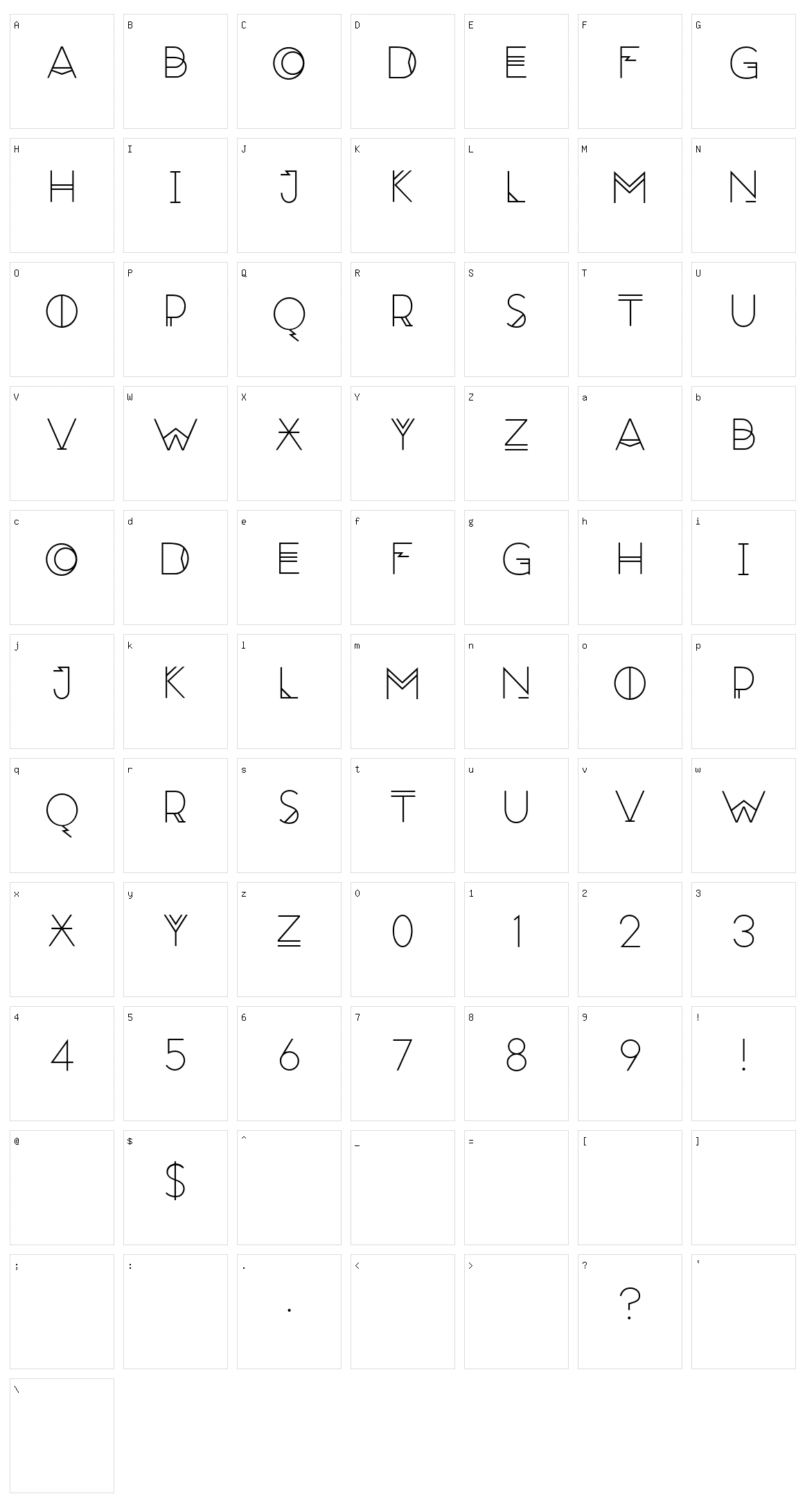 Red Moon Rising Character Set