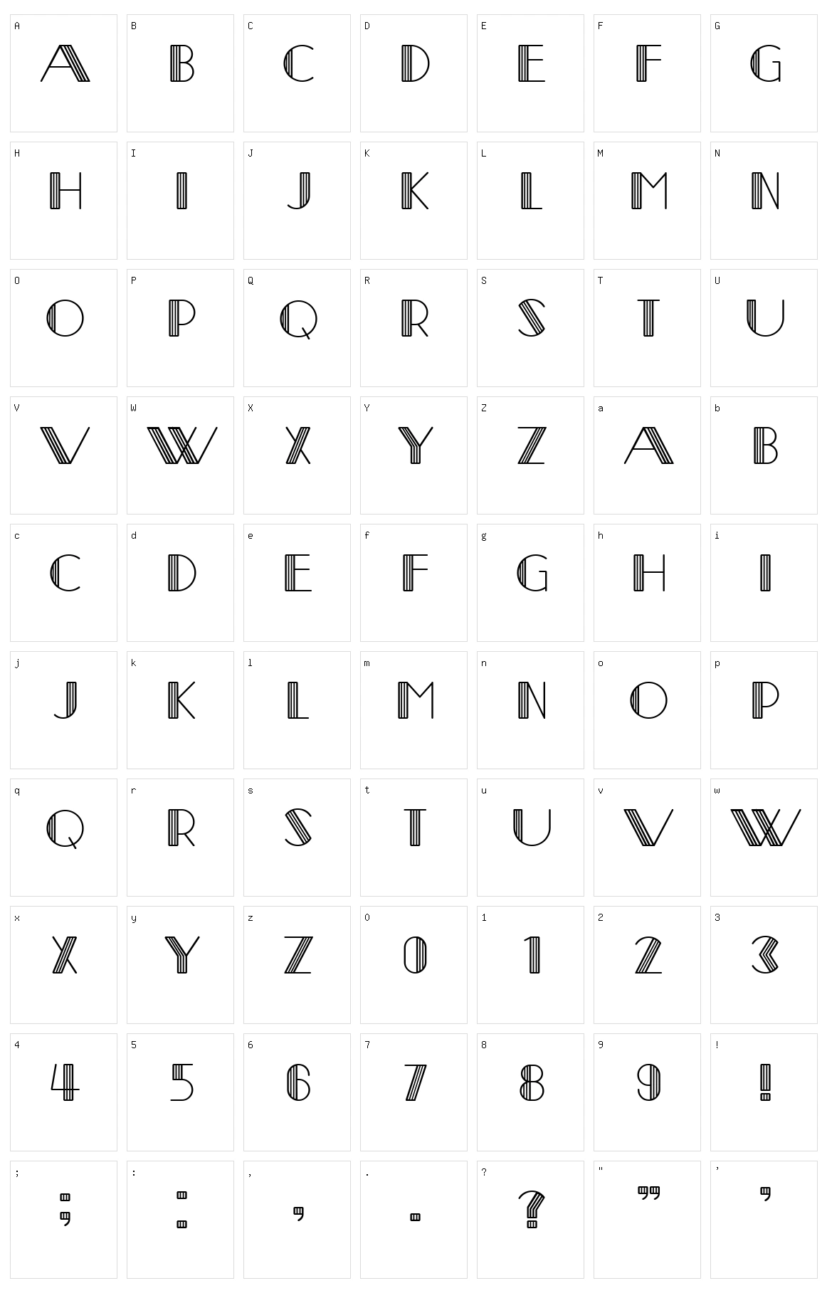 Retirement Character Set