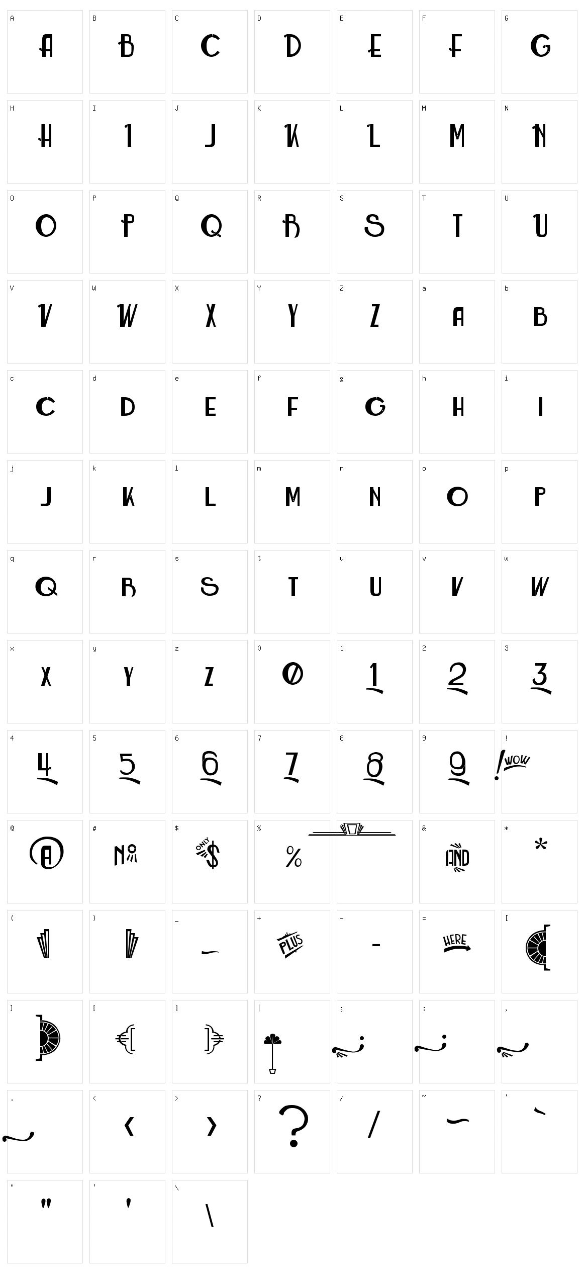 Roarin' Twenties Counterfeit Character Set