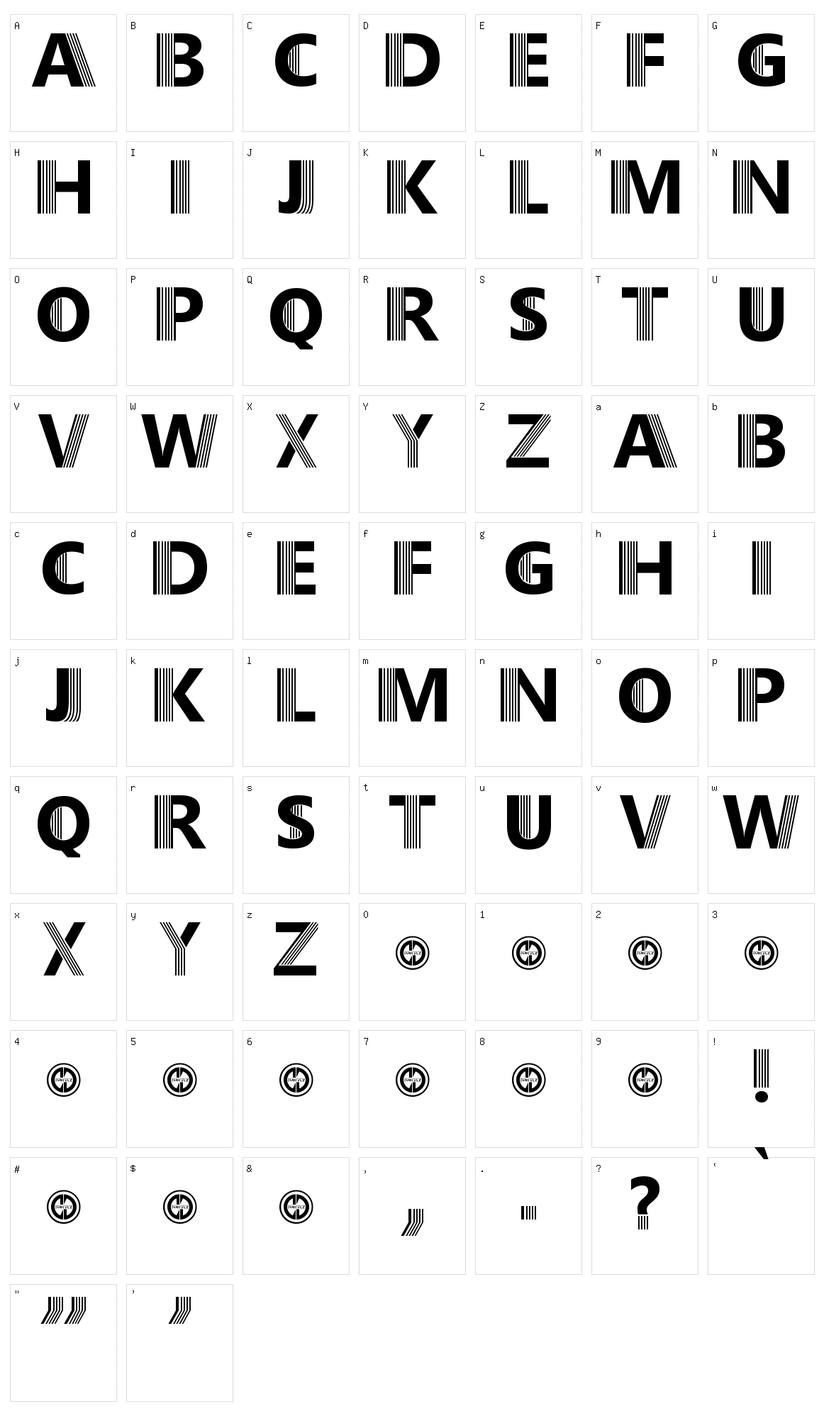 Side Effects Character Set