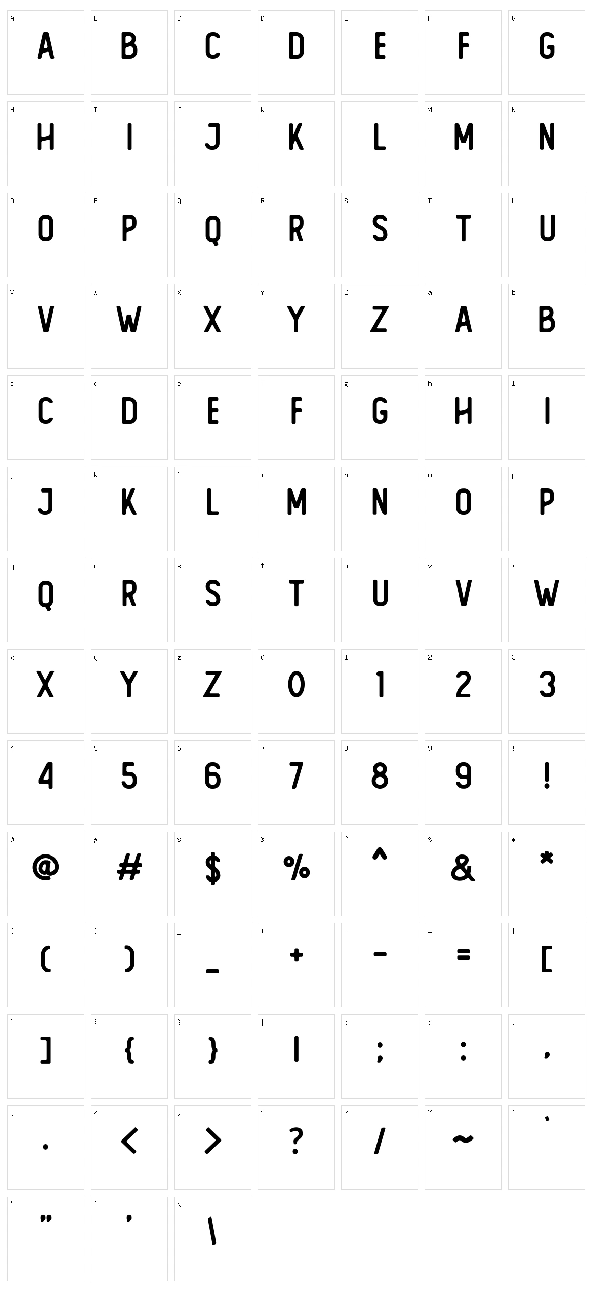 The Foregen Character Set