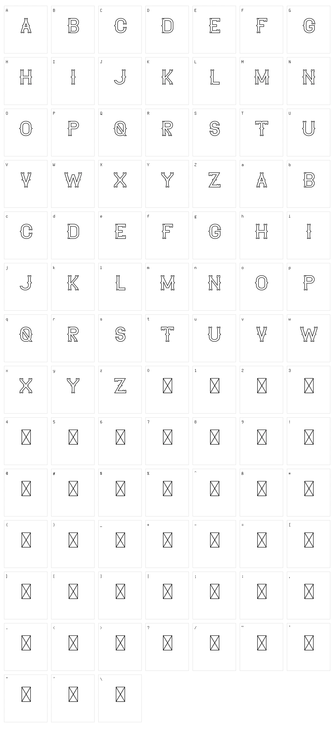 The Lekker Character Set