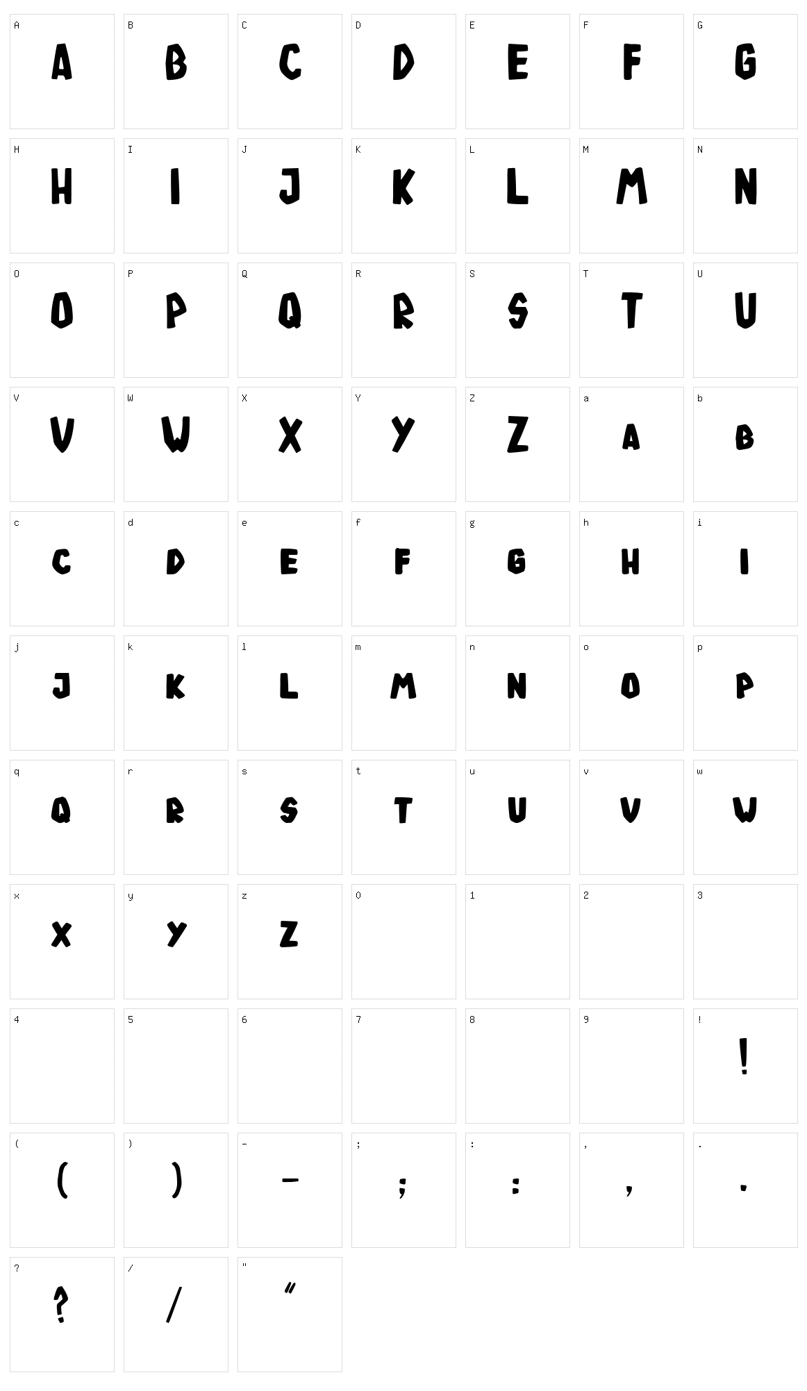 Tode Ja Oigus Character Set