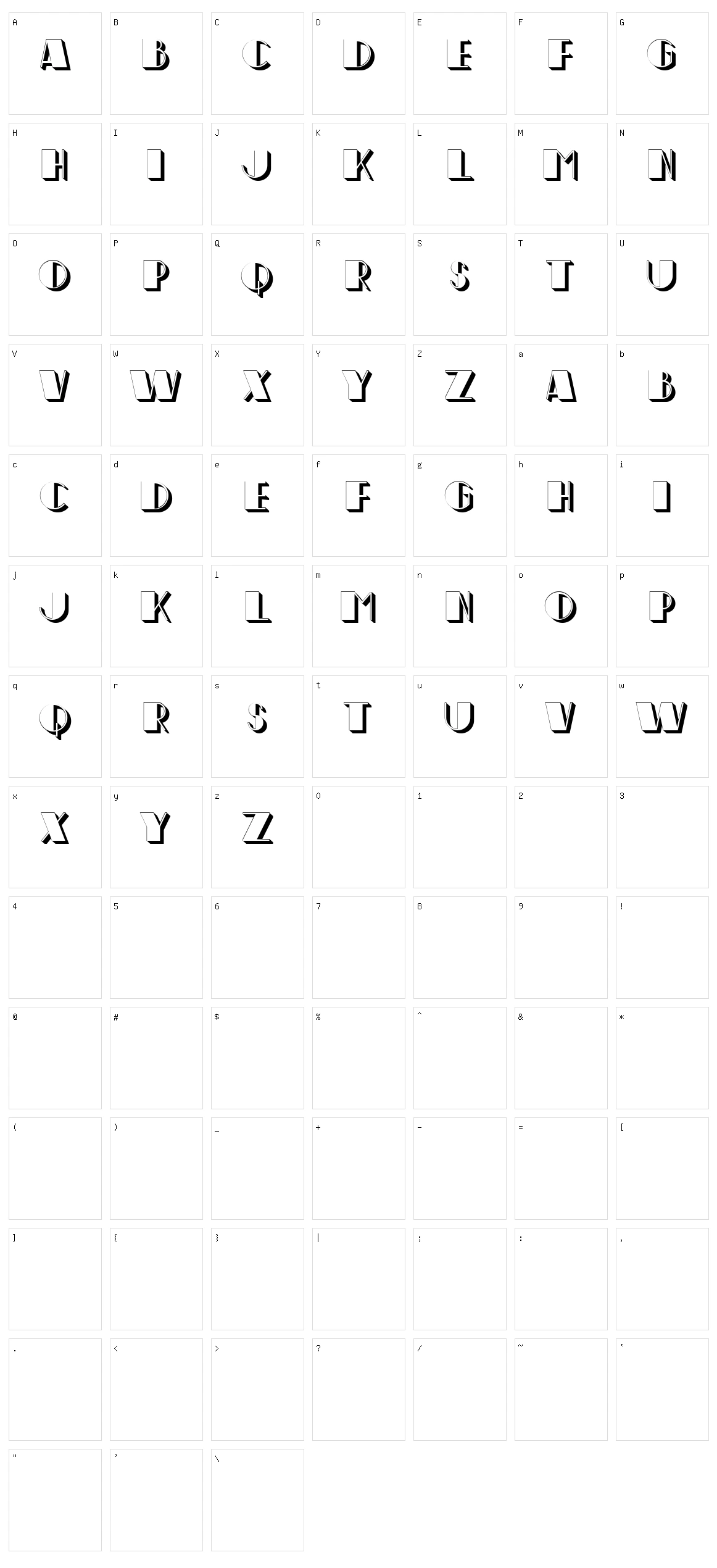 Tunisia Character Set