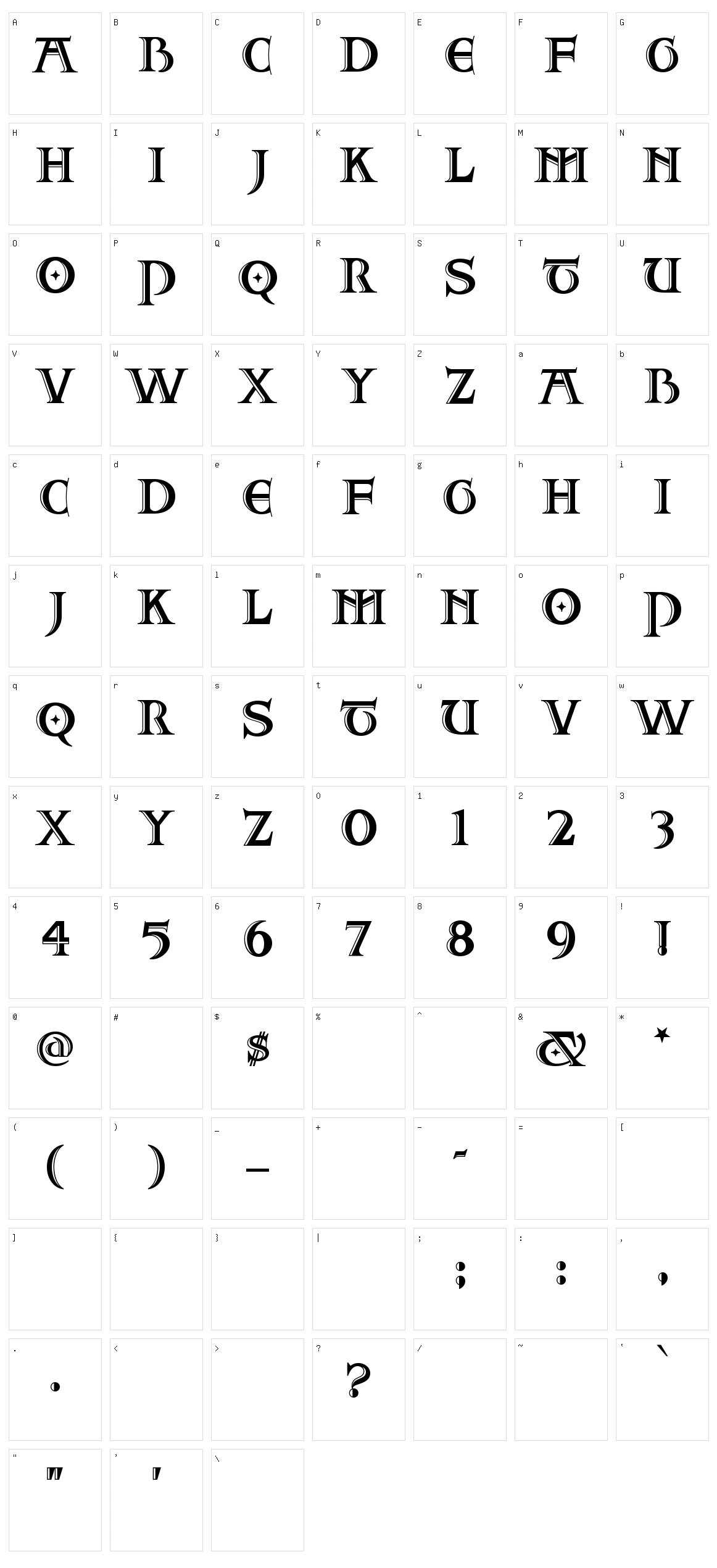 Two For Juan NF Character Set
