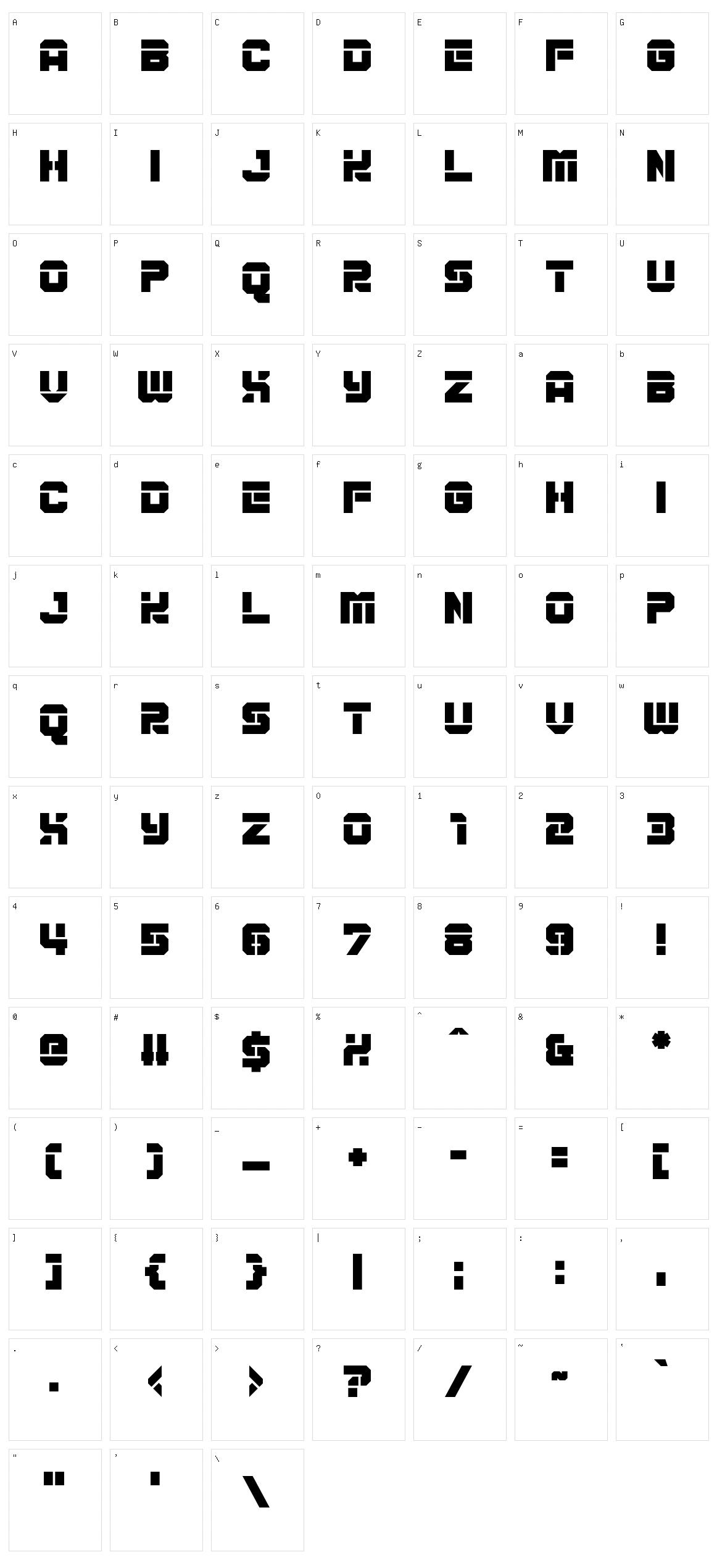 Brighterdays Character Set