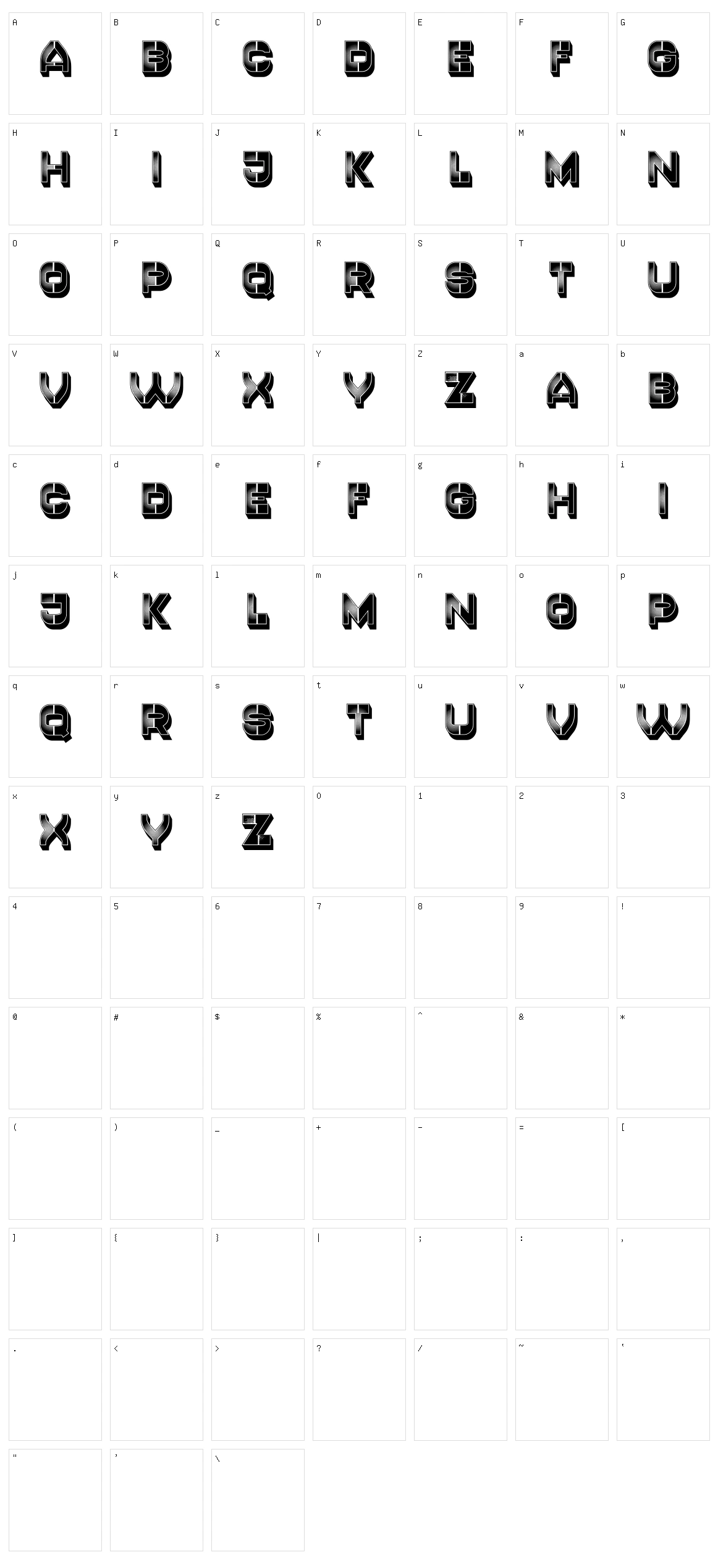 Canto Character Set