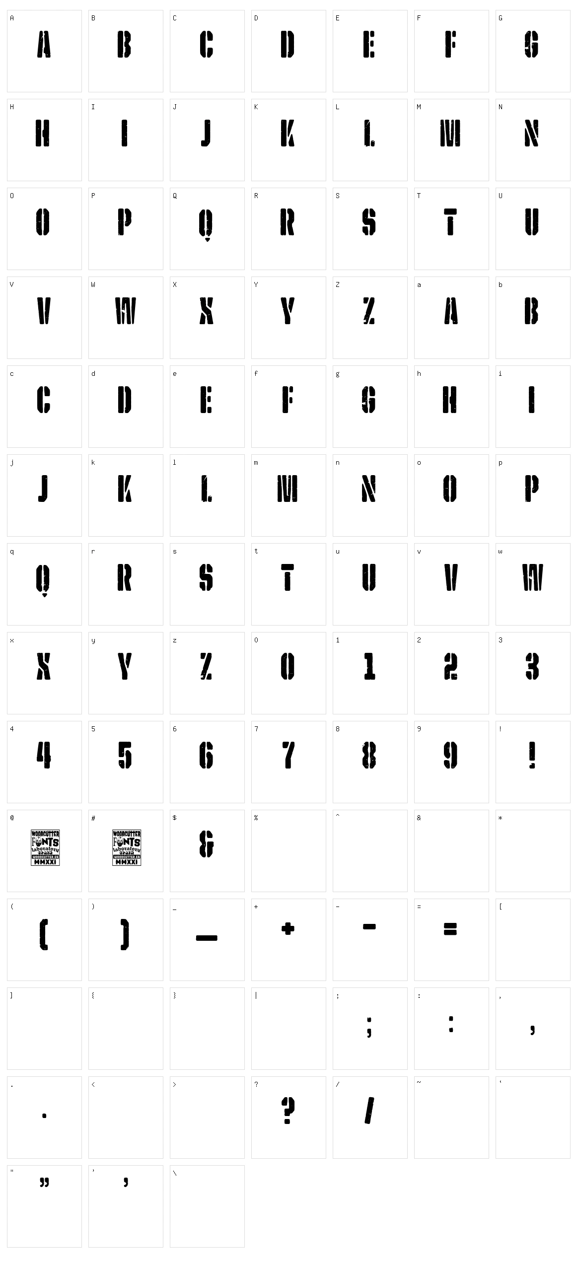 Military Poster Character Set