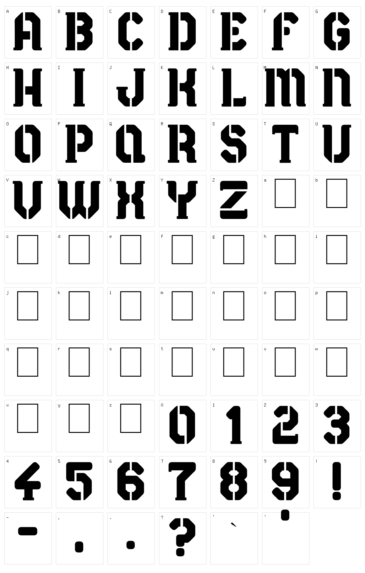 Sergeant Rock Character Set