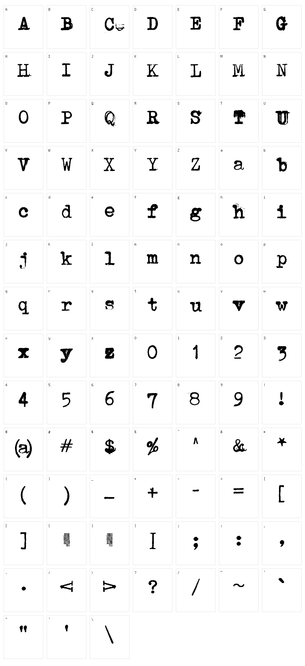 Avojaloin Character Set