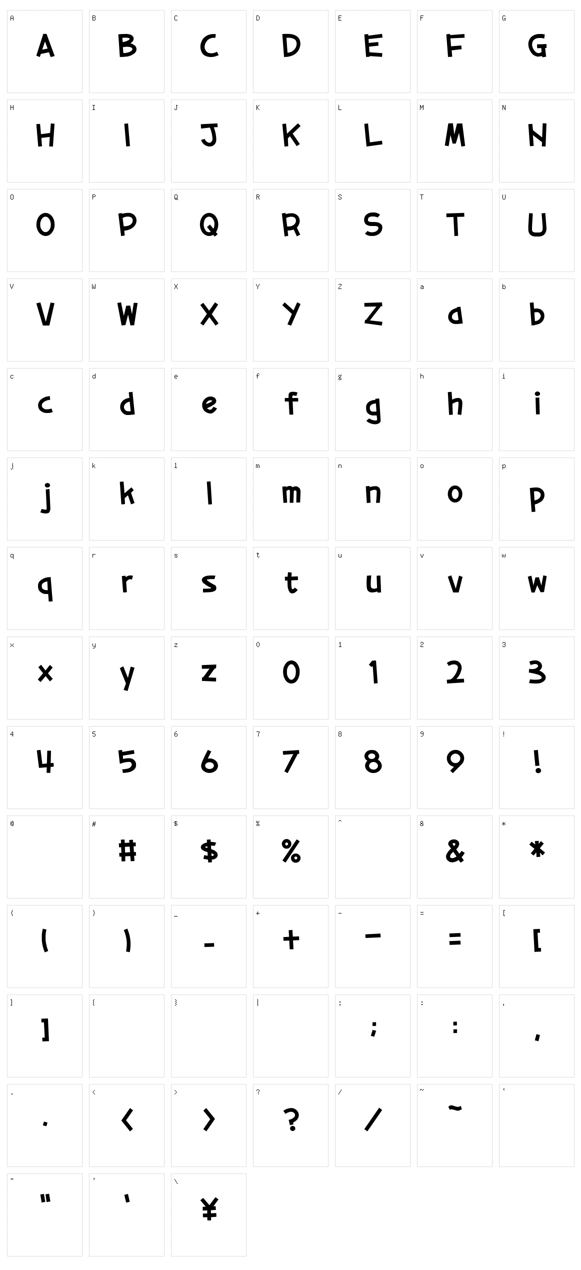 01 Tama + Cube vol.2 Character Set