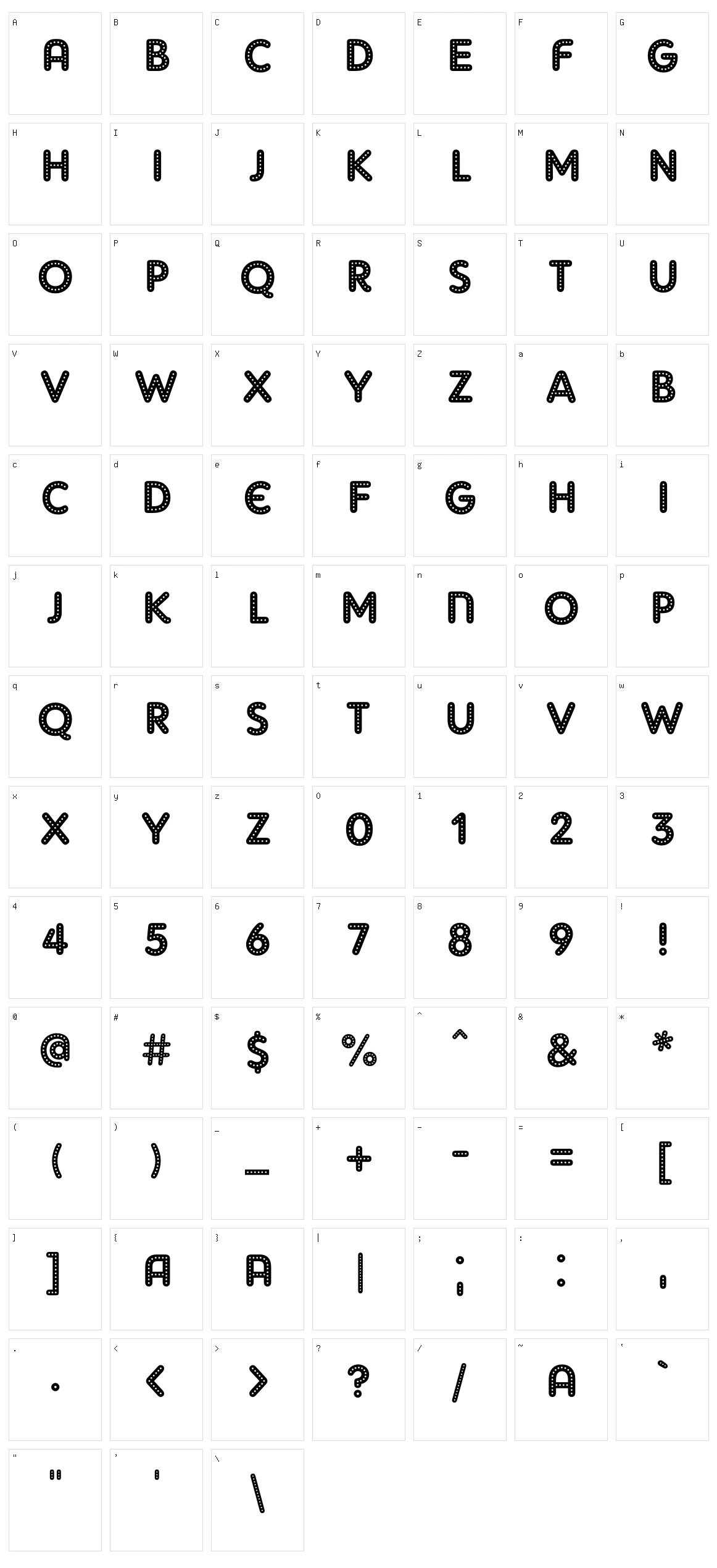 Adam Gorry Character Set