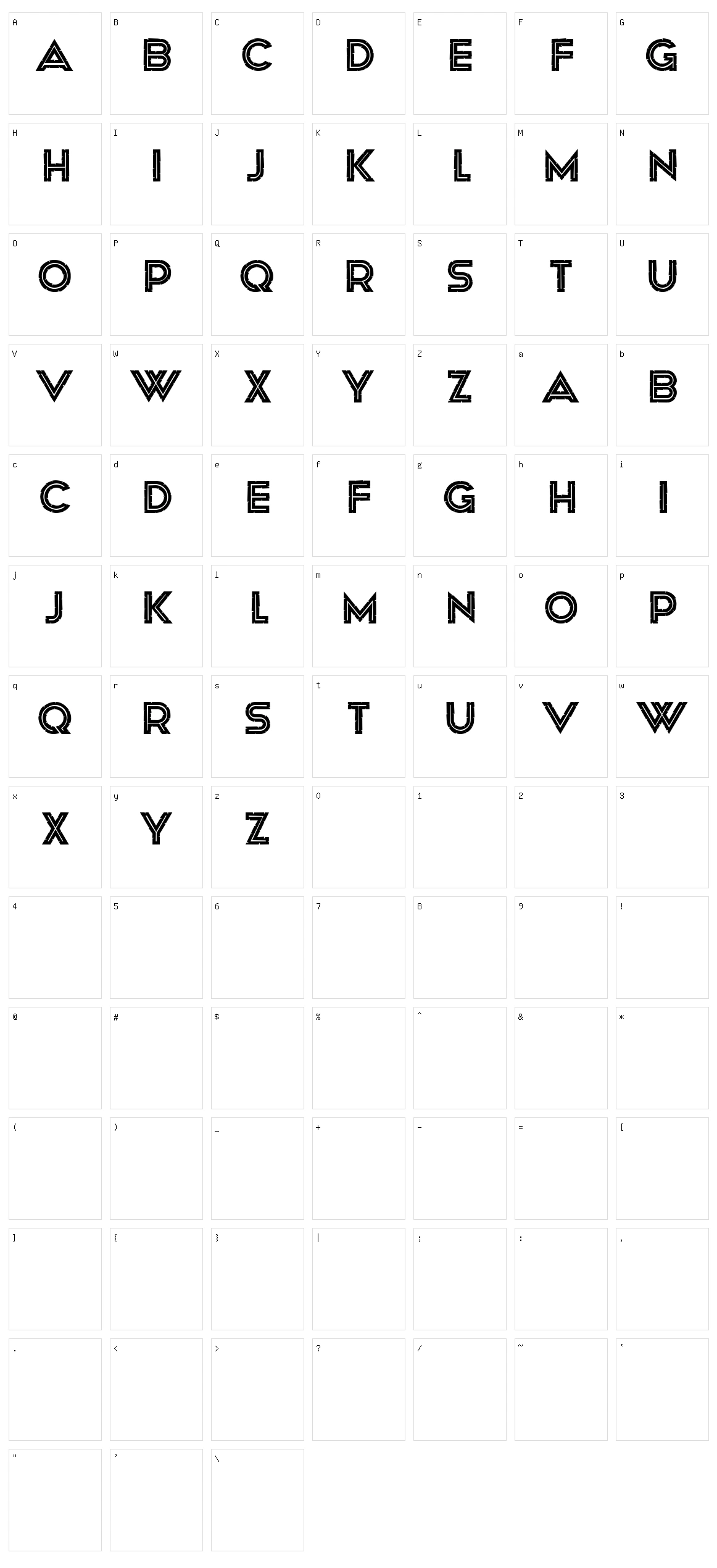Africa Character Set