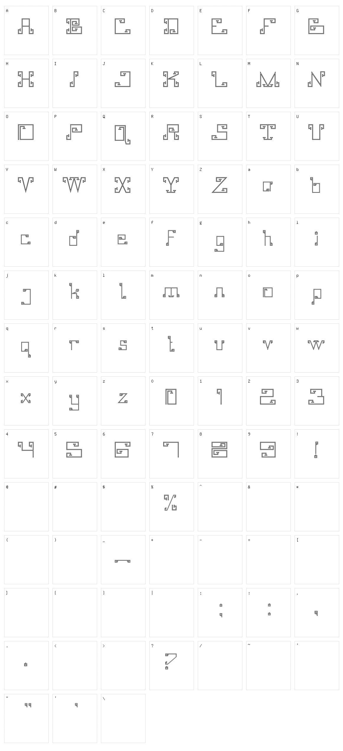Ainu Minzoku Character Set