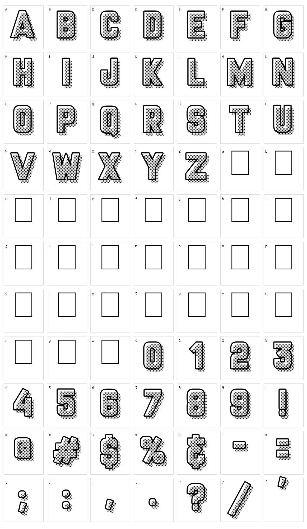 All Things Must Pass Character Set