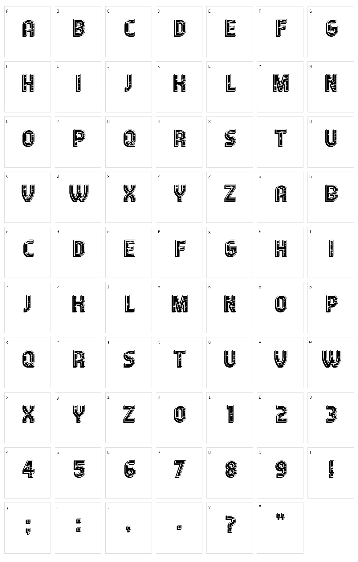 Antennas Character Set